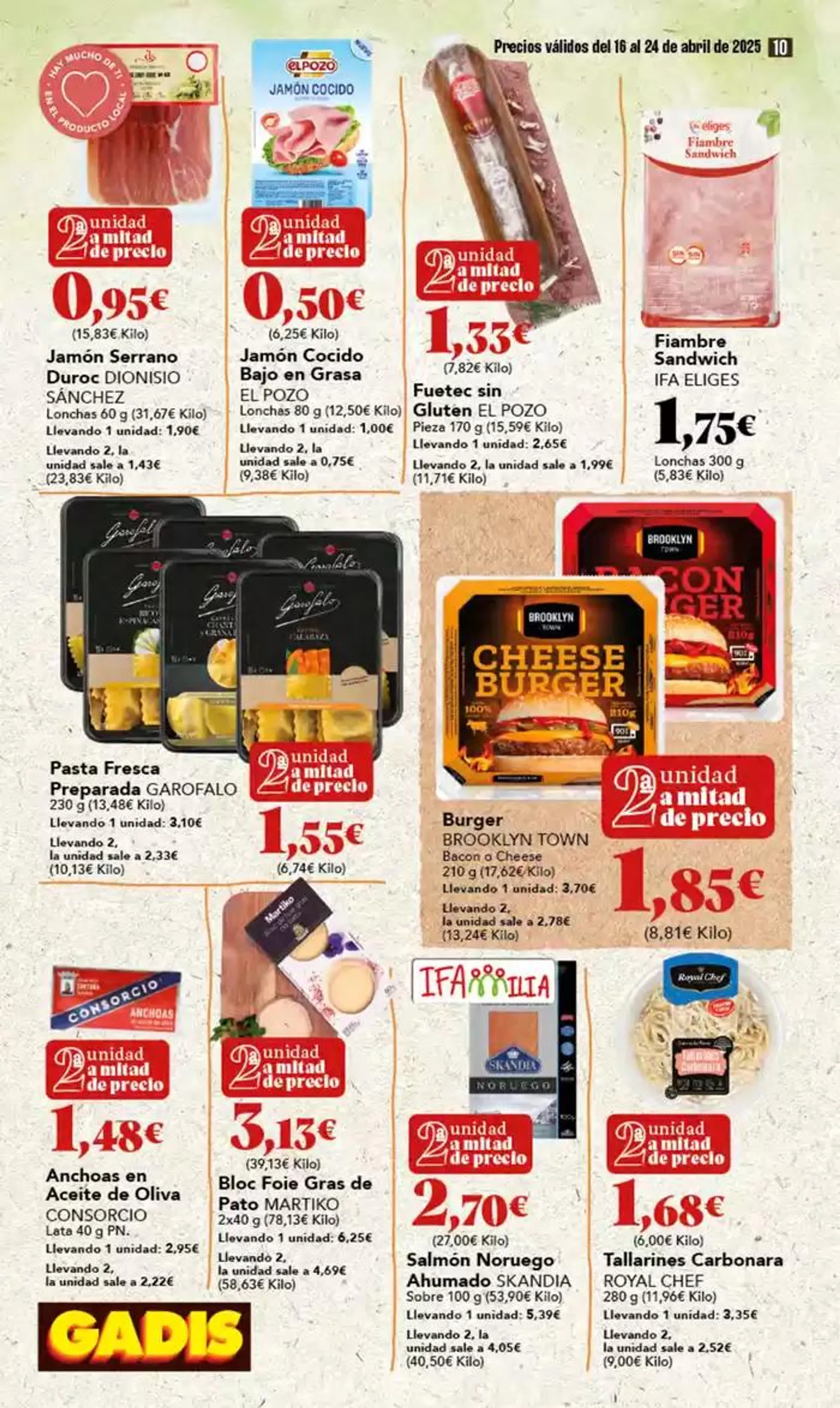 Catálogo de Precios válidos del 16 al 24 de abril 16 de abril al 24 de abril 2025 - Página 10