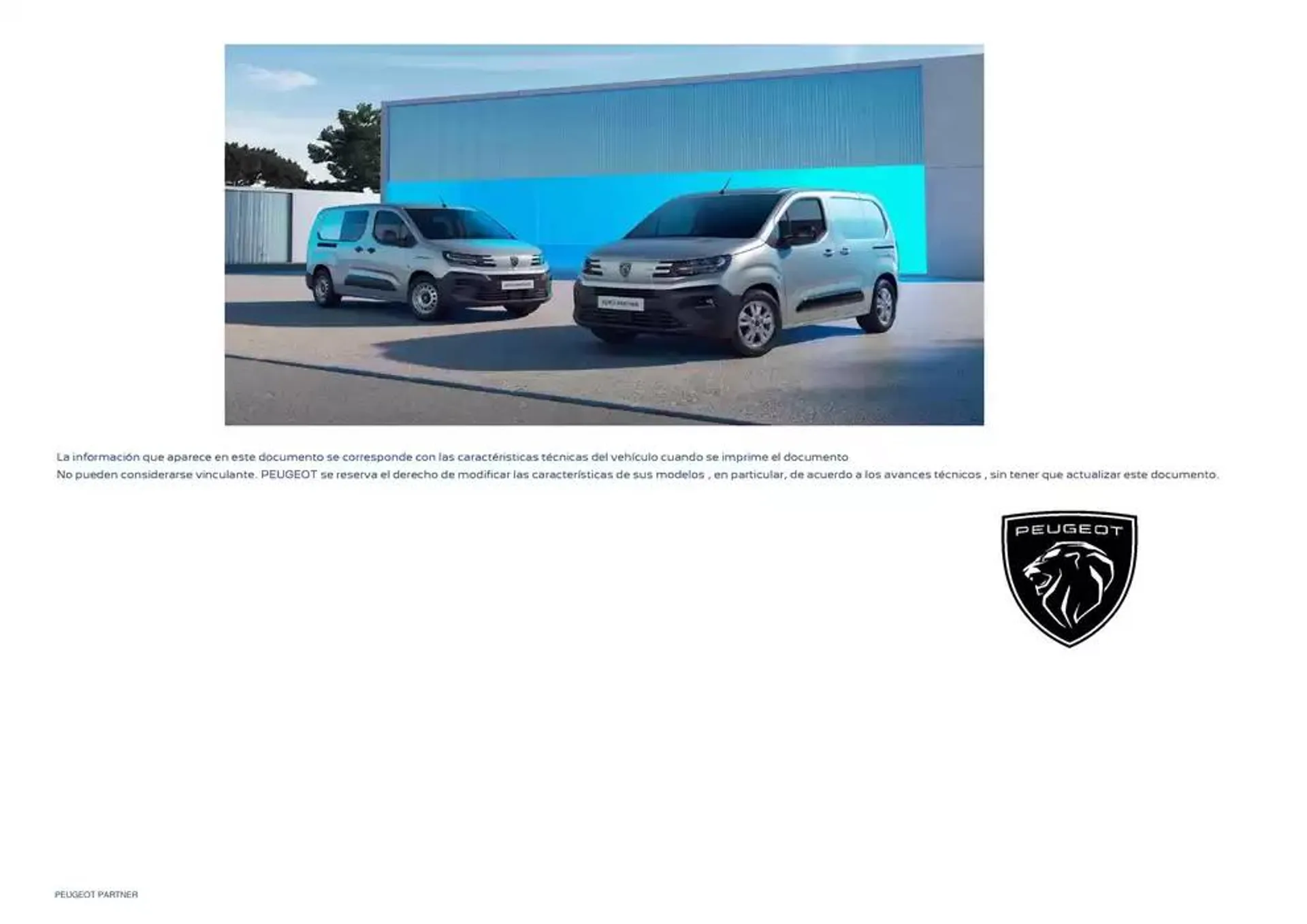 Catálogo de Peugeot NUEVO PARTNER 13 de enero al 13 de enero 2026 - Página 7