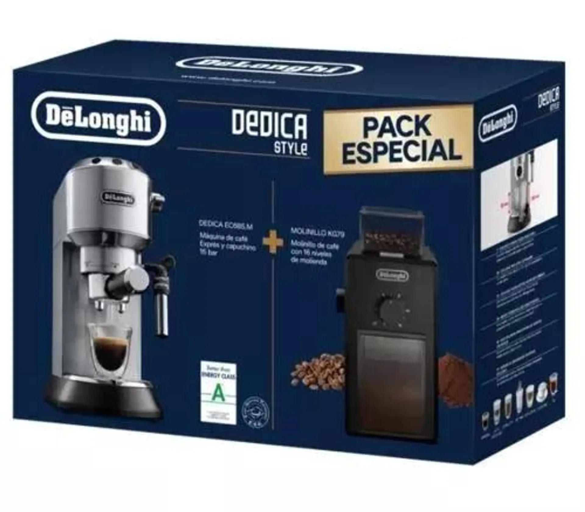 Cafetera Delonghi EC685M + molinillo KG79