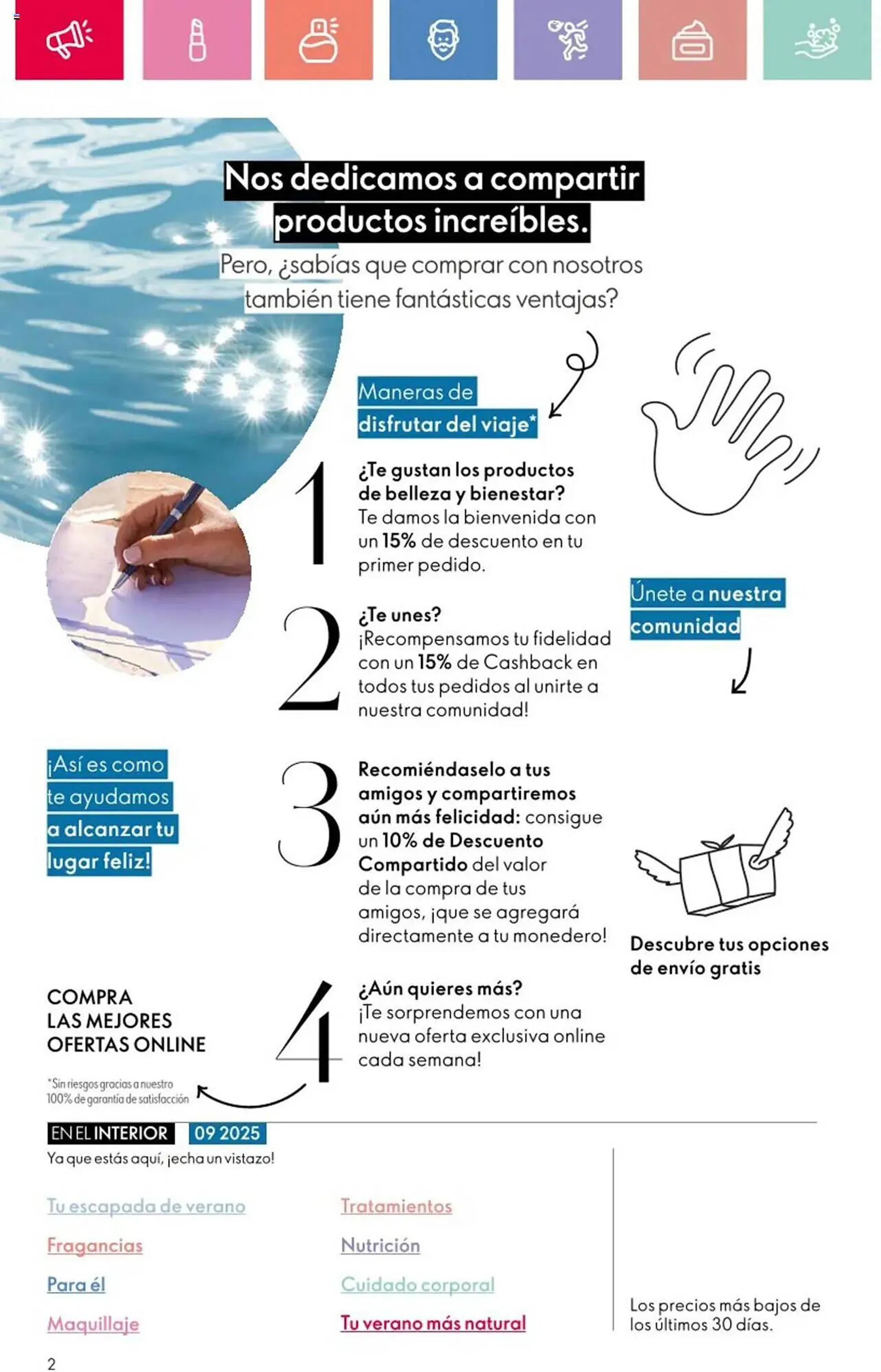 Catálogo de Folleto Oriflame 22 de junio al 12 de julio 2025 - Página 2