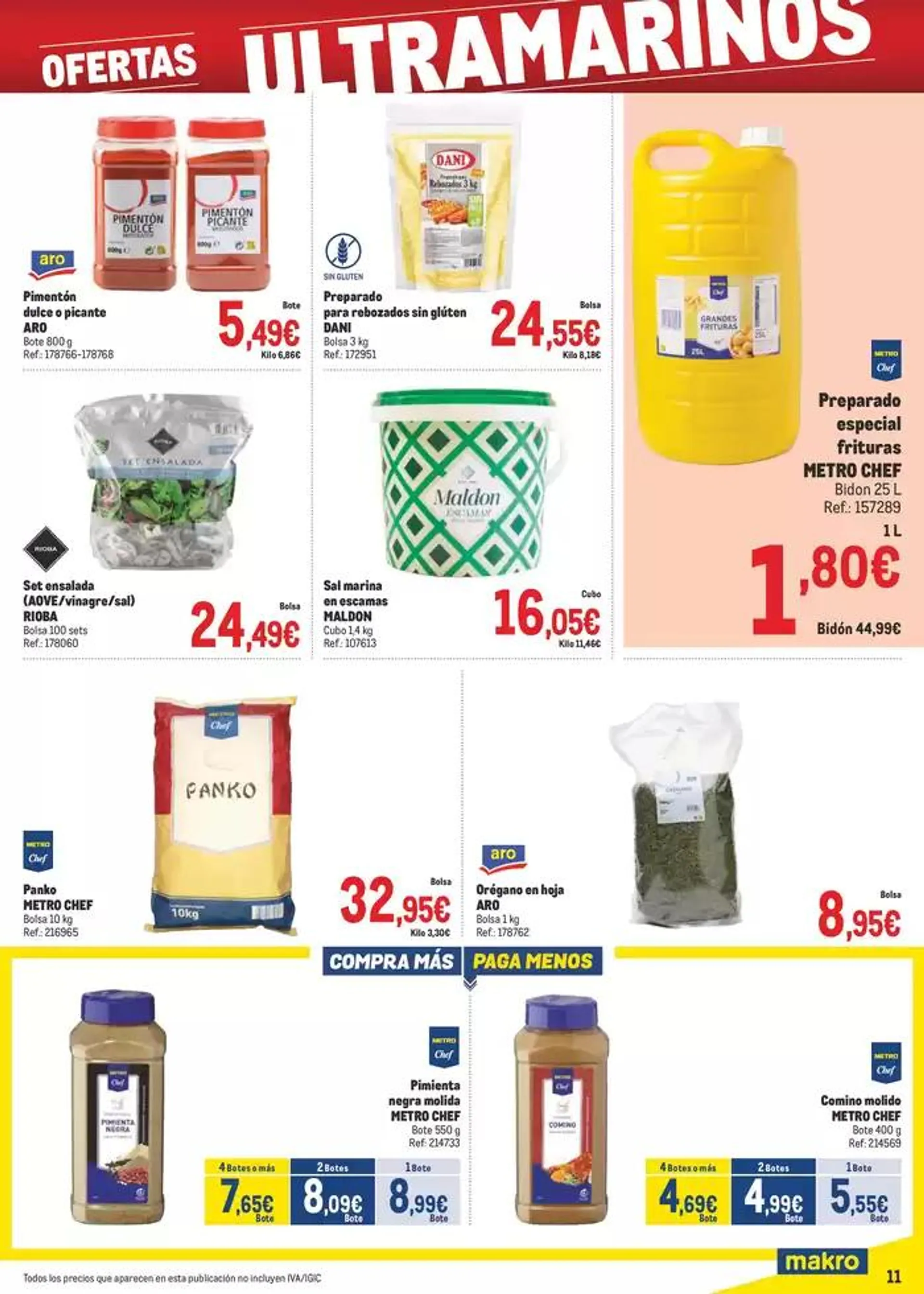 Catálogo de Makro Precios Norte 5 de mayo al 1 de junio 2025 - Página 11