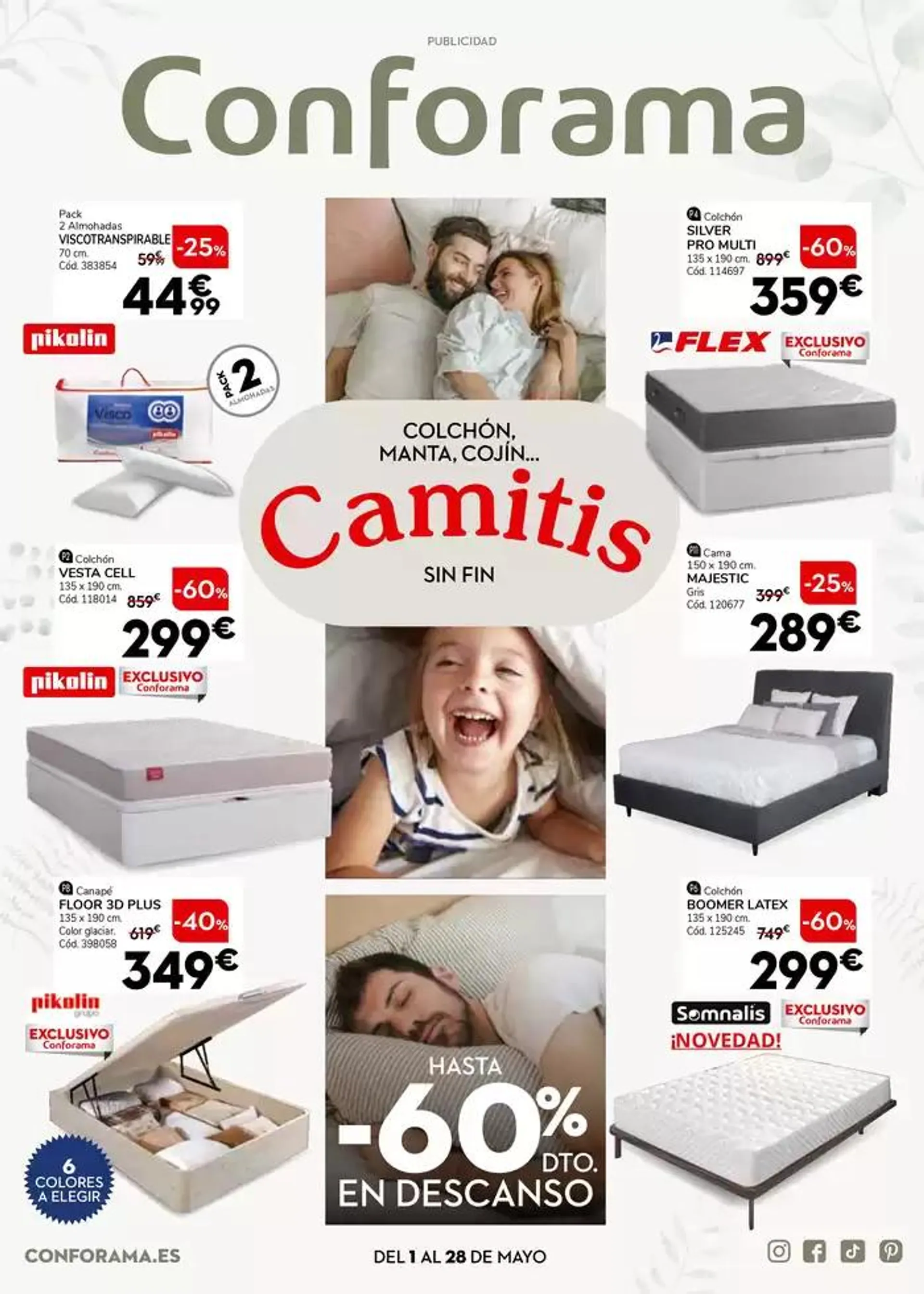 Hasta un 60% de descuento en descanso - 1