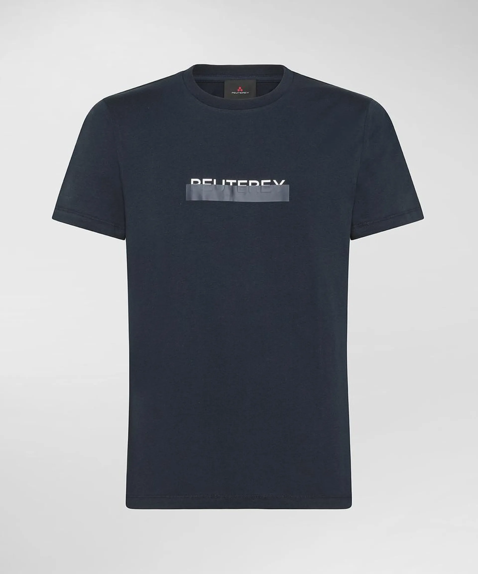 T-Shirt with Peuterey lettering