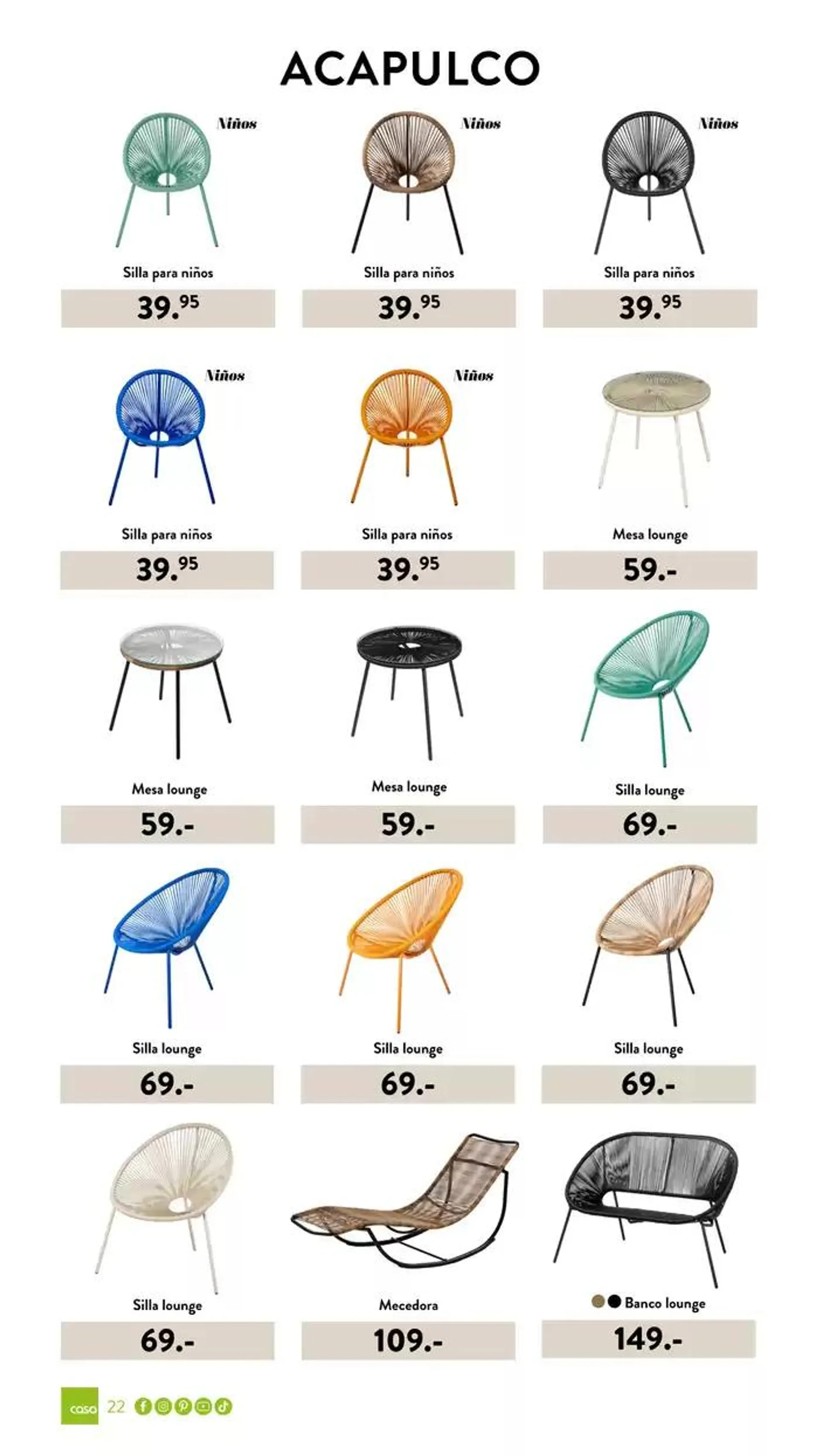 Catálogo de Colección de jardín 2025 3 de marzo al 30 de septiembre 2025 - Página 22