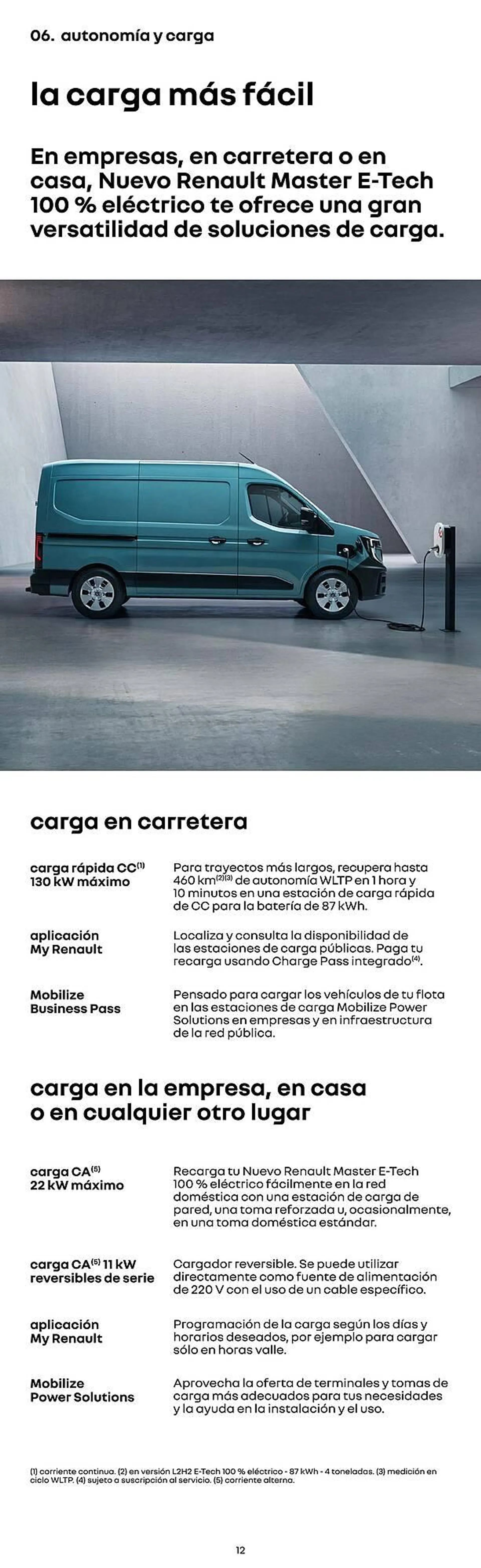 Catálogo de Folleto Renault Master E-Tech 19 de julio al 19 de julio 2025 - Página 12