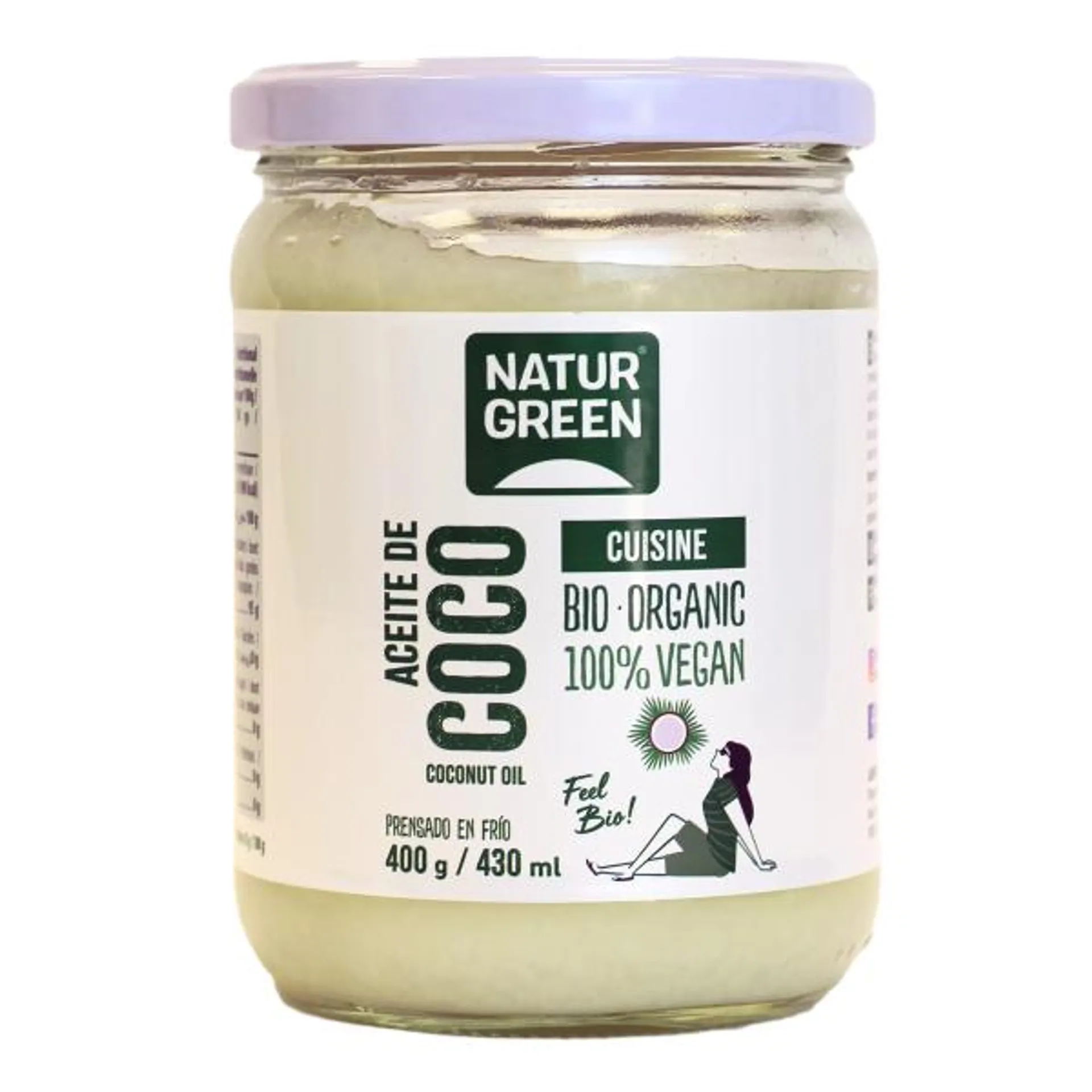 Aceite de Coco Bio Cuisine Bio – Naturgreen