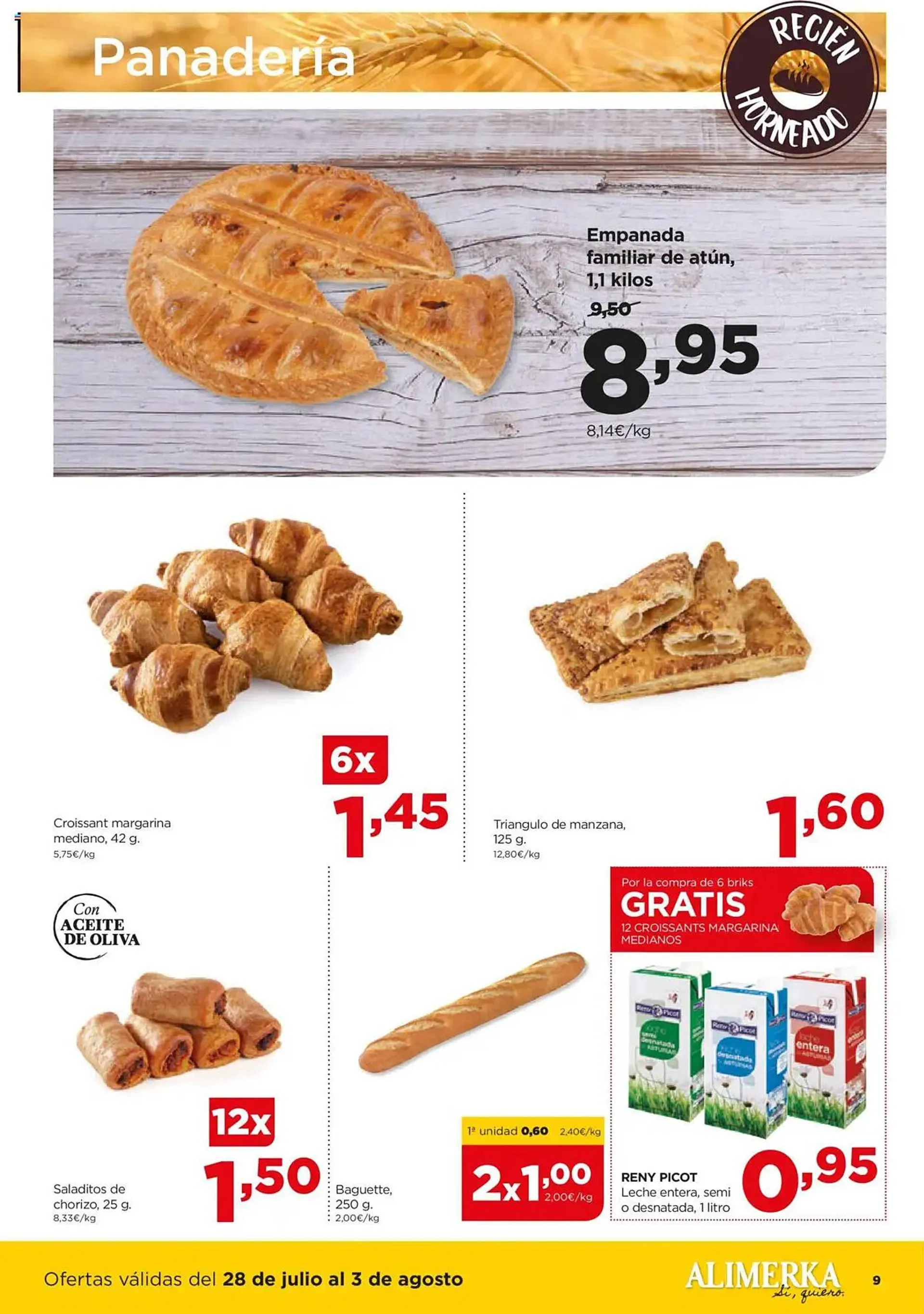 Catálogo de Folleto Alimerka 28 de julio al 3 de agosto 2025 - Página 9