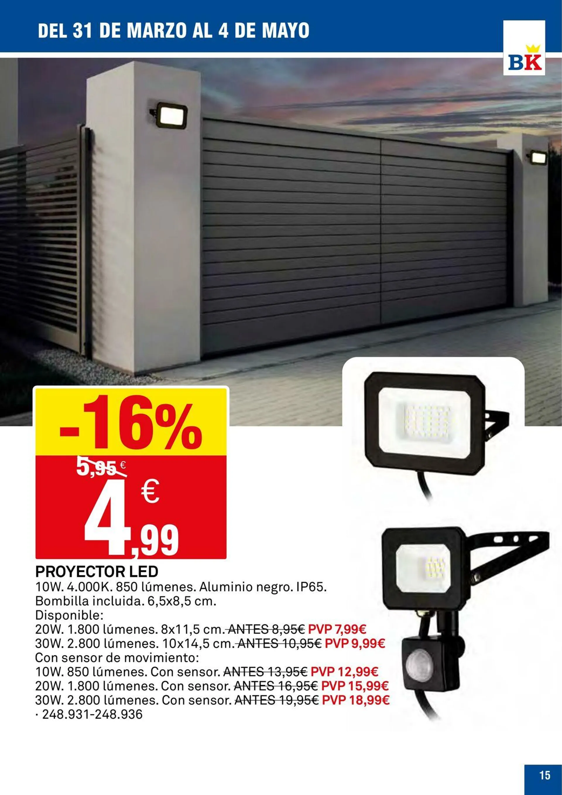Catálogo de Bricoking Oferta actual 28 de abril al 12 de mayo 2025 - Página 15
