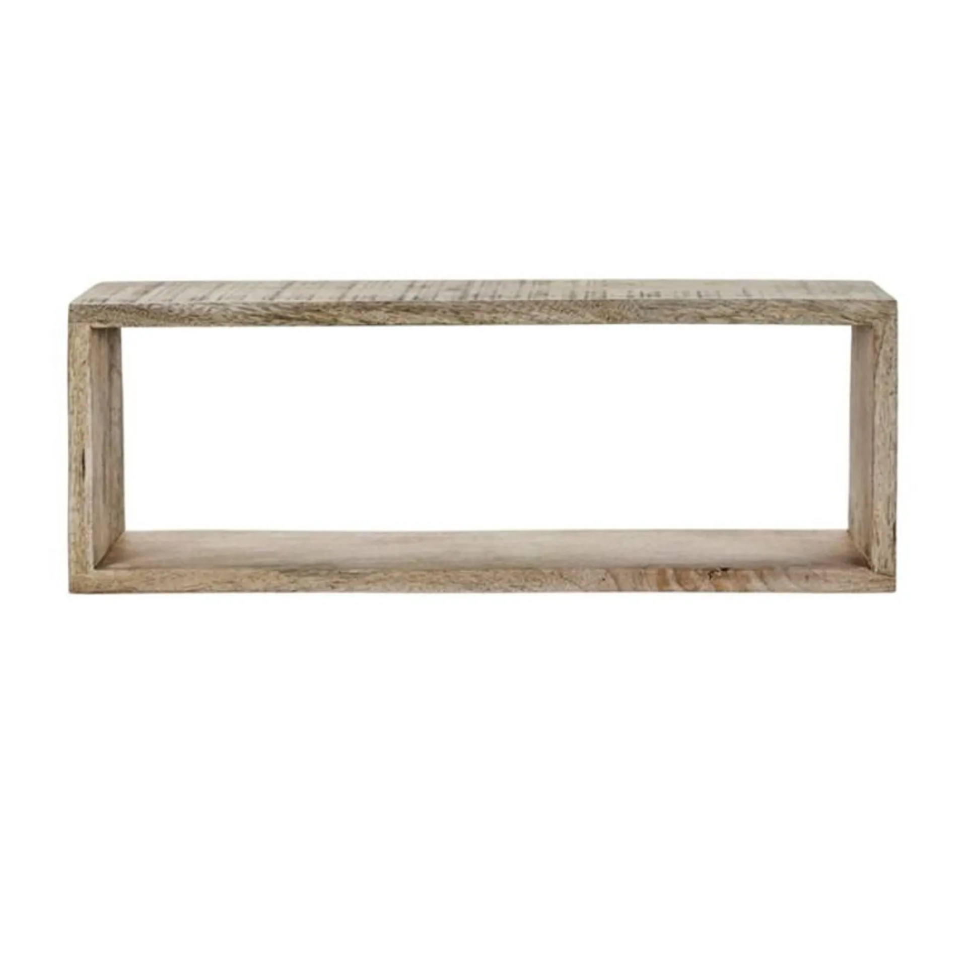 Natural mango wood wall shelf, Sate