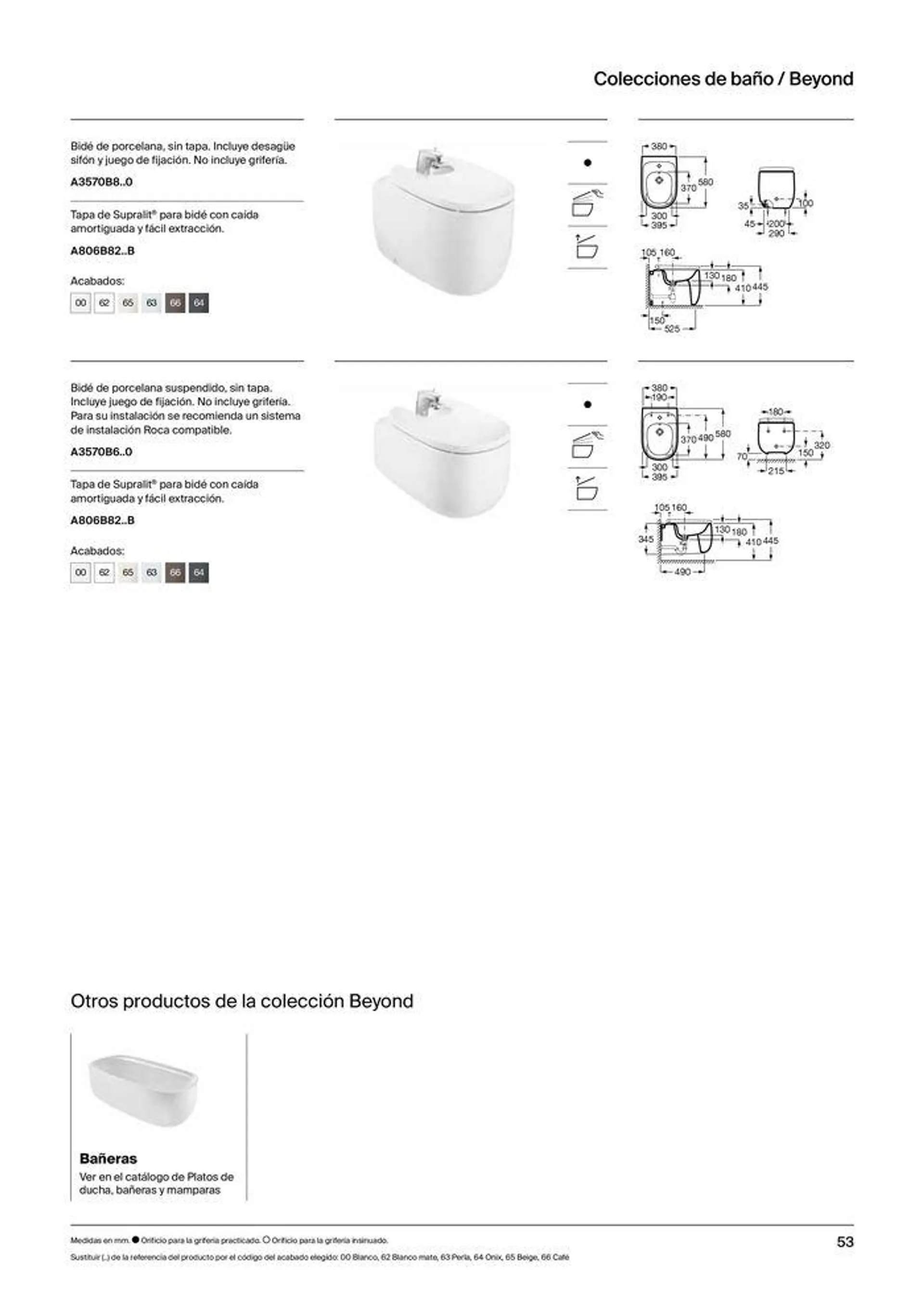 Catálogo de Colecciones de Baño, Muebles y Accesorios 19 de septiembre al 31 de diciembre 2024 - Página 55