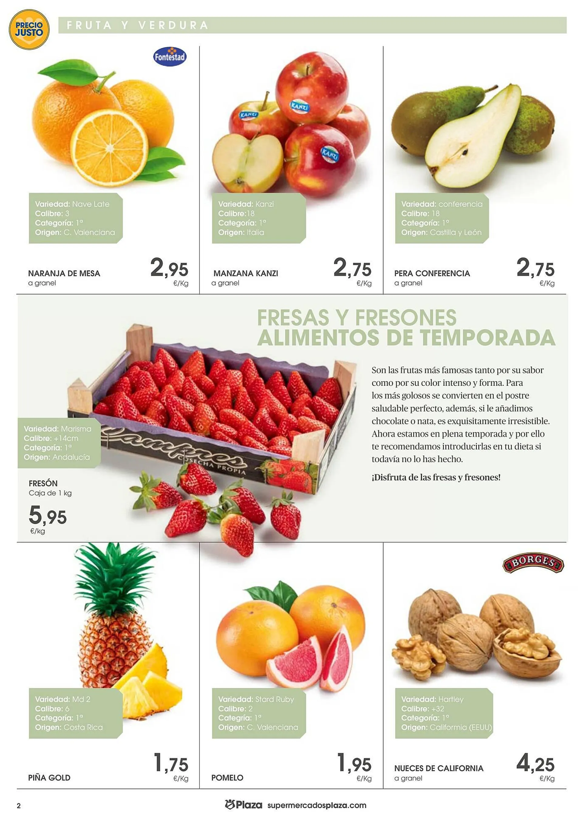 Catálogo de Folleto Supermercados Plaza 29 de febrero al 13 de marzo 2024 - Página 2