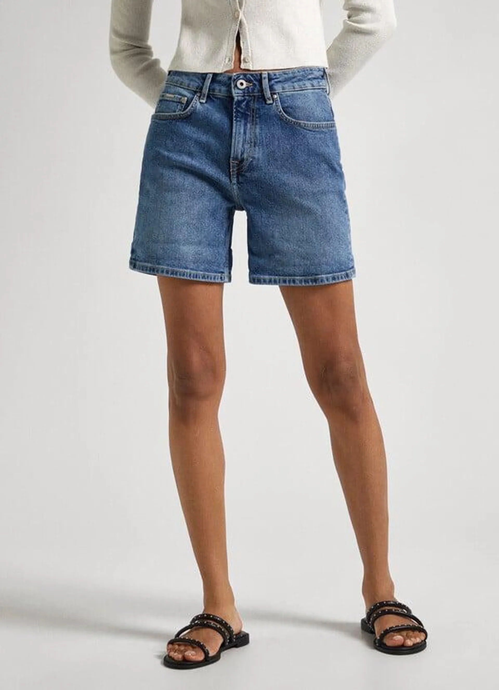 shorts denim fit skinny