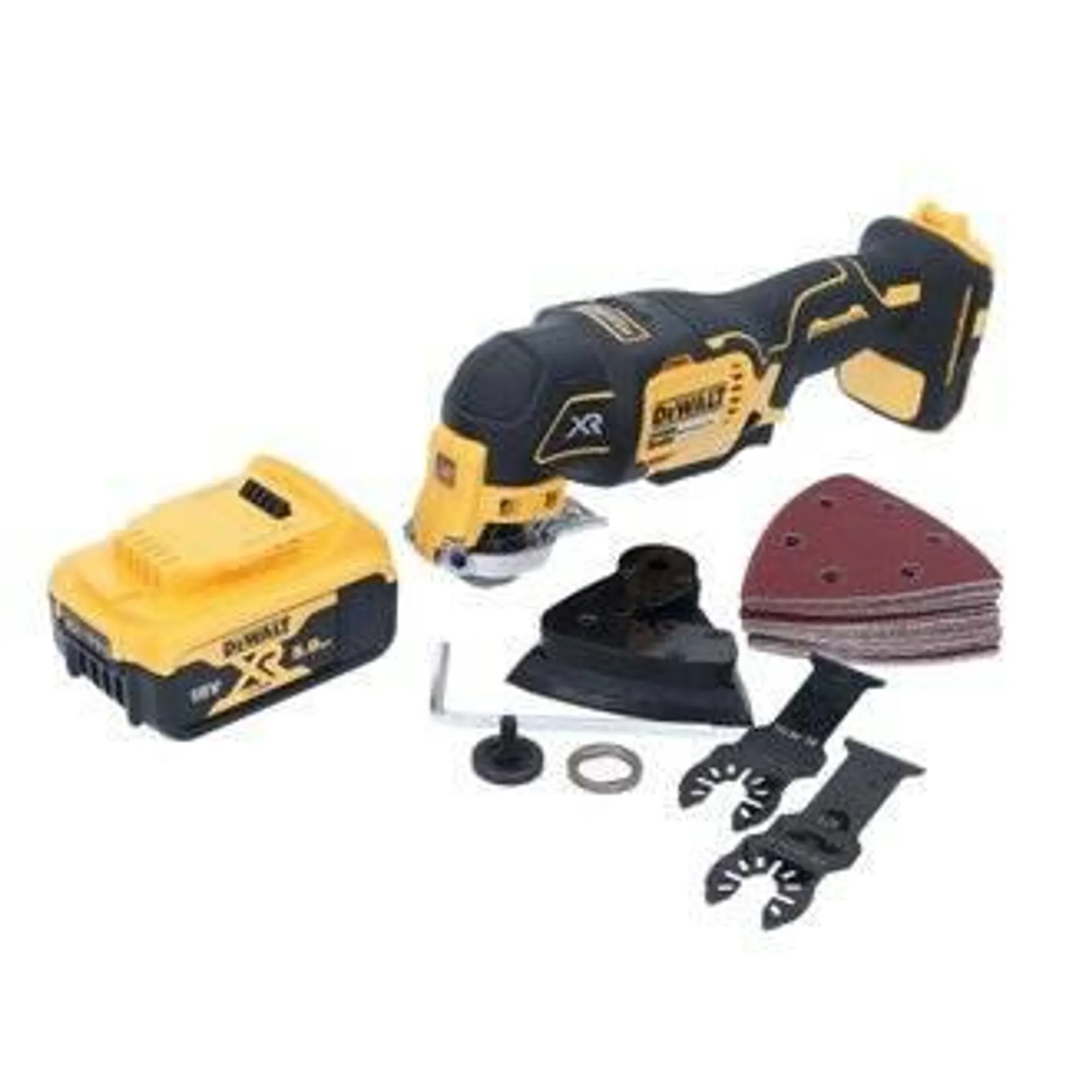 DeWalt DCS355N Outil oscillant multi-cutter sans fil 18V Brushless + 1x Batterie...