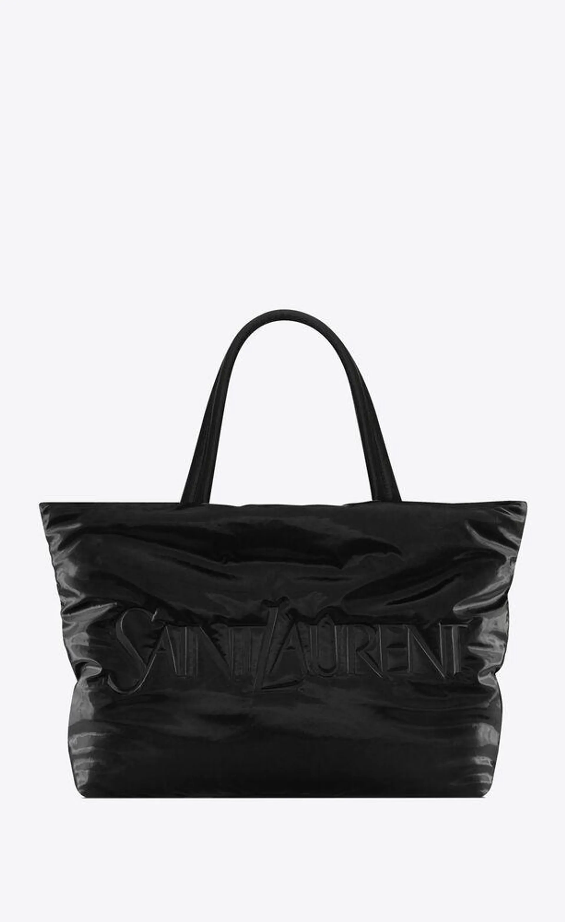 bolso tote saint laurent de lona silktech