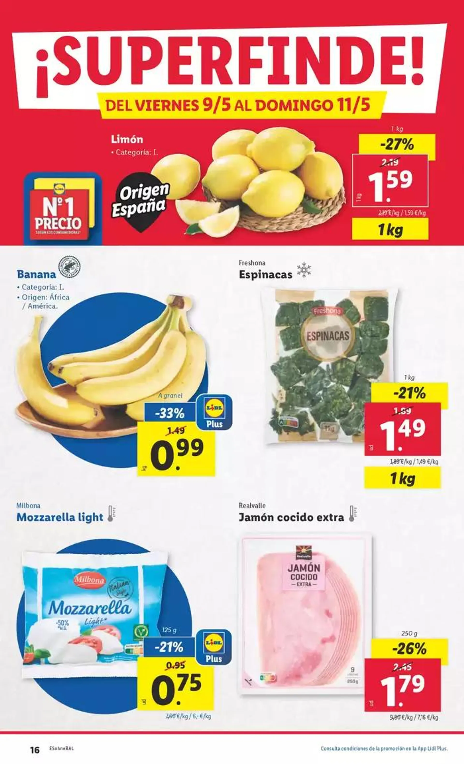 Catálogo de № 1 PRECIO - Ofertas válidas del 05/05 al 11/05 5 de mayo al 11 de mayo 2025 - Página 16