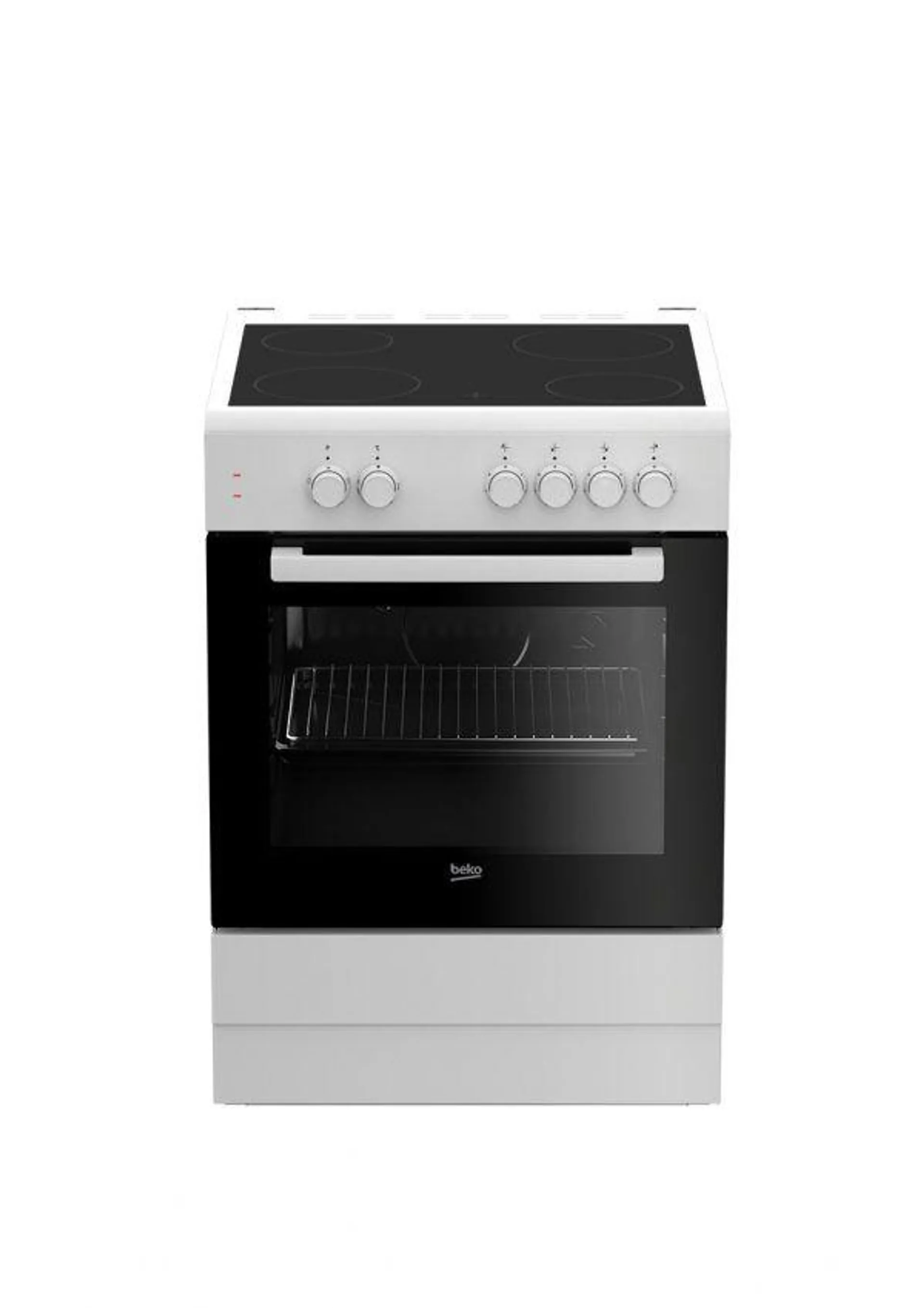 COCINA BEKO FSS67000GW HORNO+VITRO 4 ZONAS