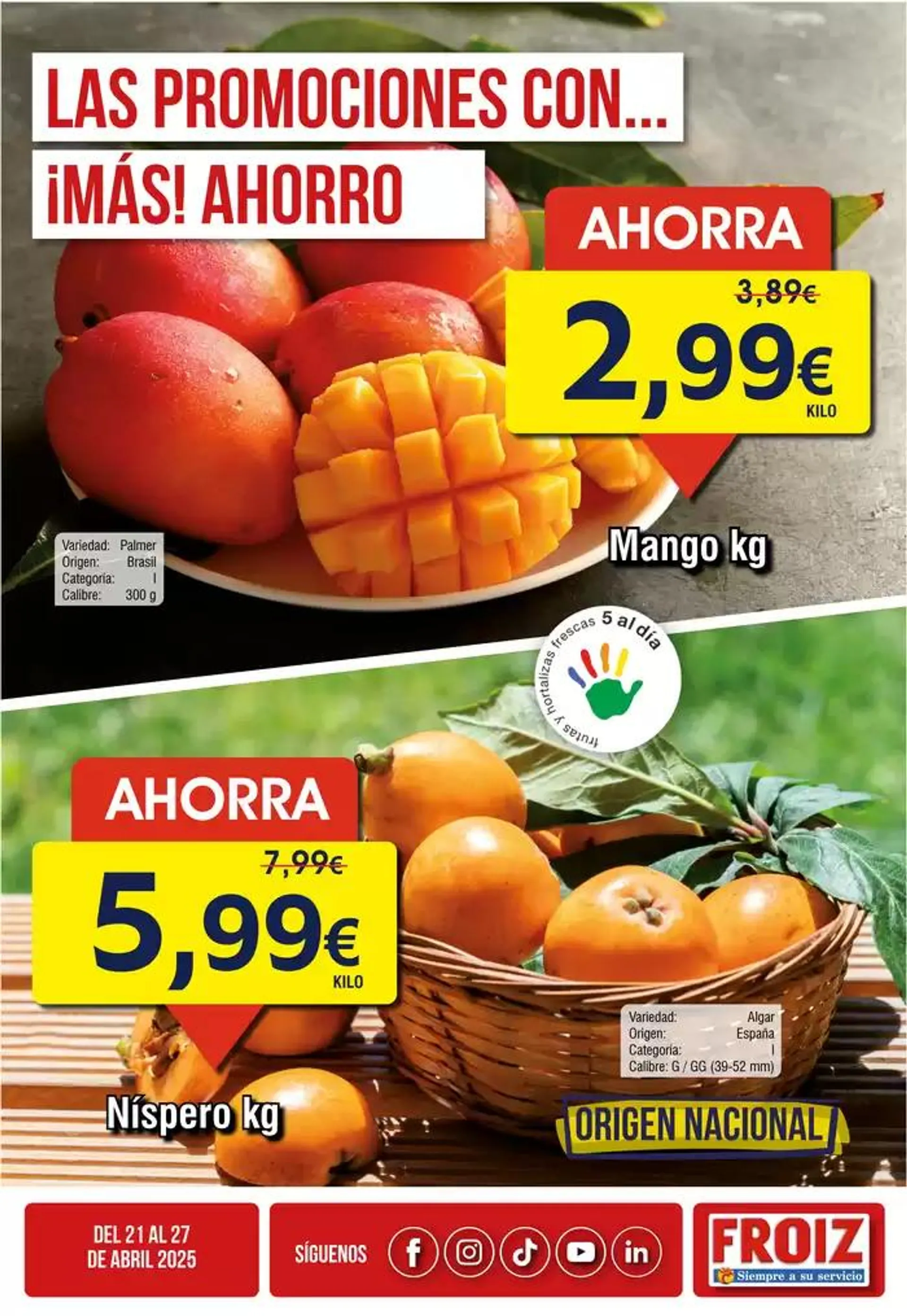 Froiz Oferta semanal - 1