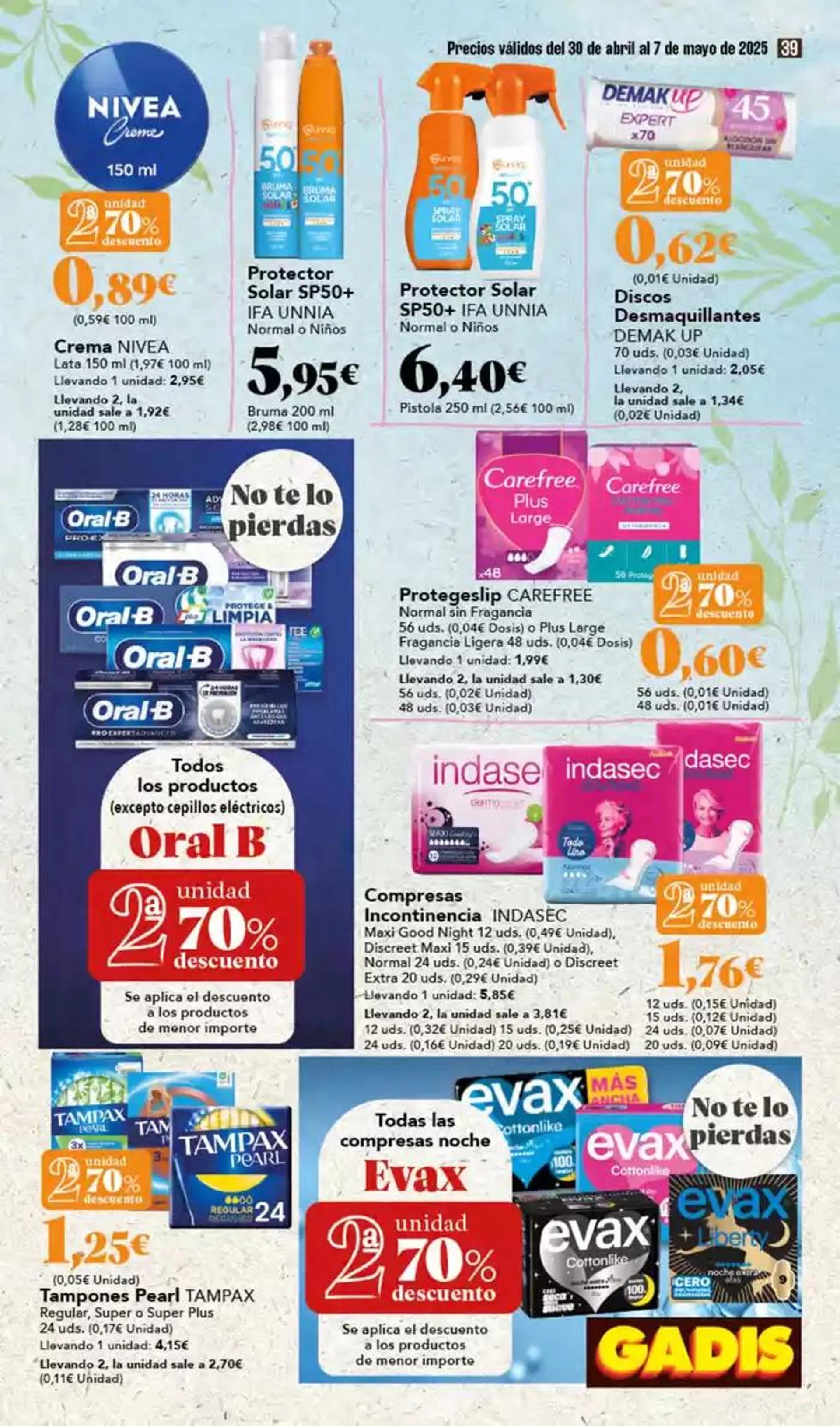 Catálogo de Precios válidos del 30 de abril al 7 de mayo 30 de abril al 7 de mayo 2025 - Página 39