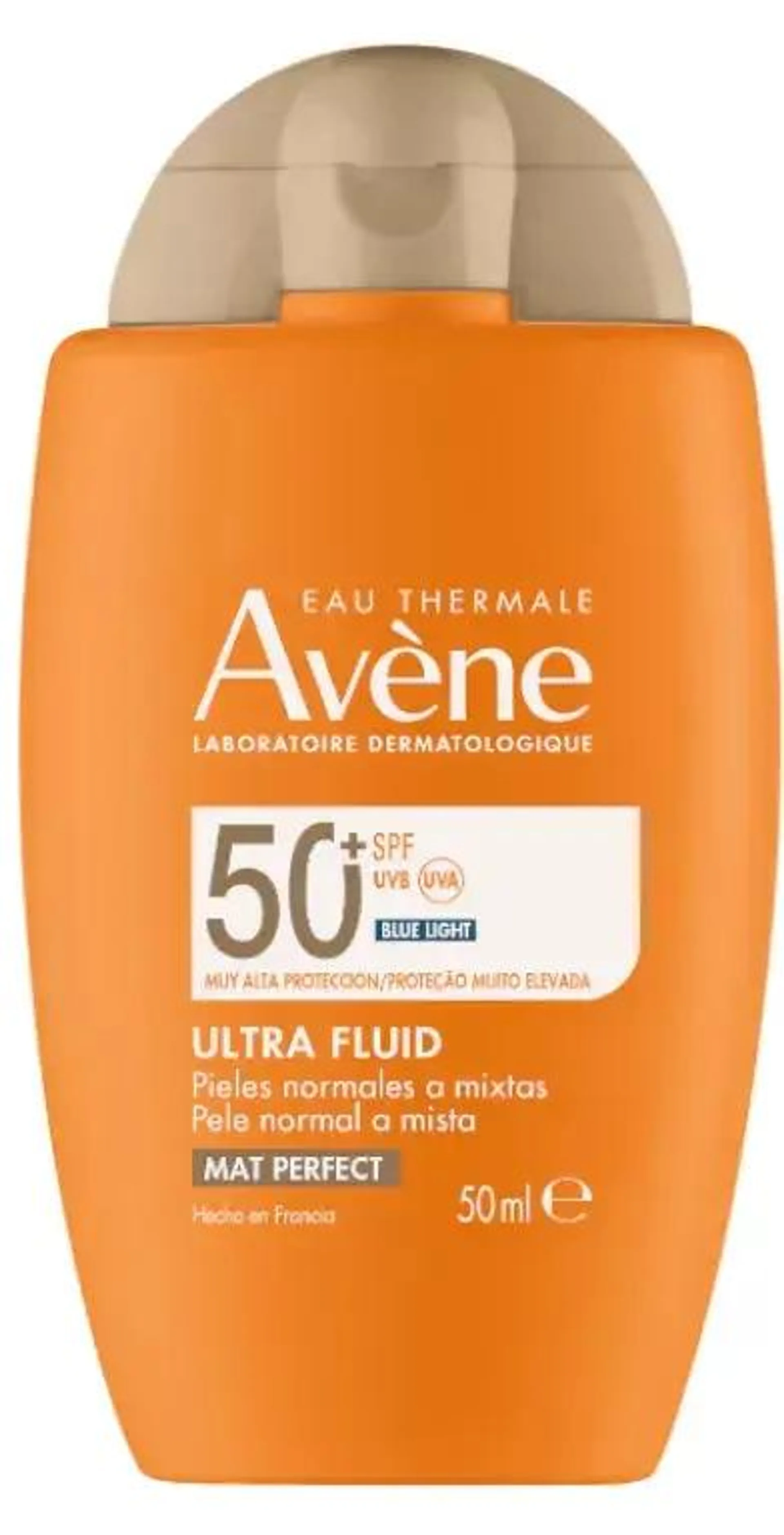 Avène Solar Color Ultra Fluido invisible Mat Perfect SPF50+ 50 ml