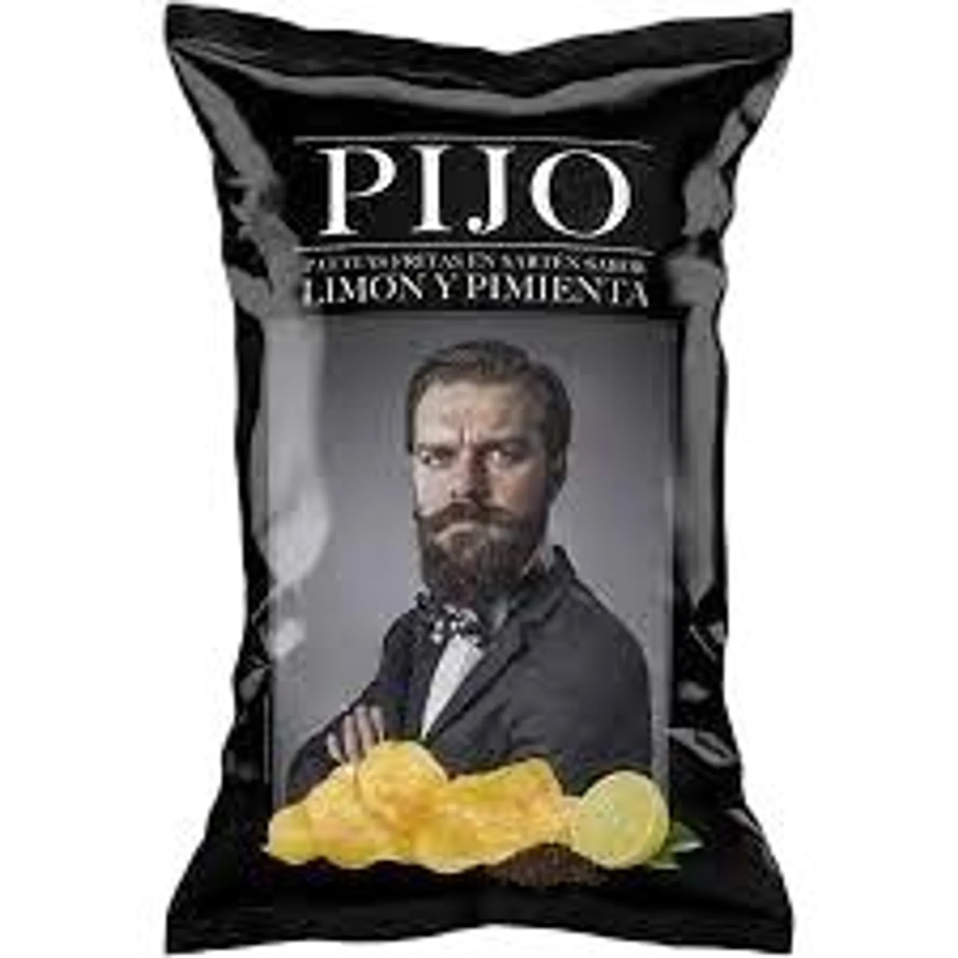 PATATAS SABOR LIMON Y PIMIENTA 130GR