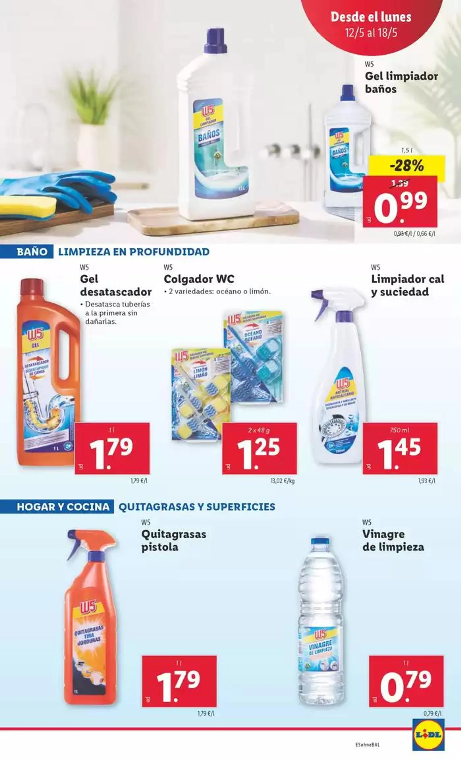 Catálogo de  ¡Bazar Lidl! Ofertas válidas del 12/05 al 18/05 12 de mayo al 18 de mayo 2025 - Página 38