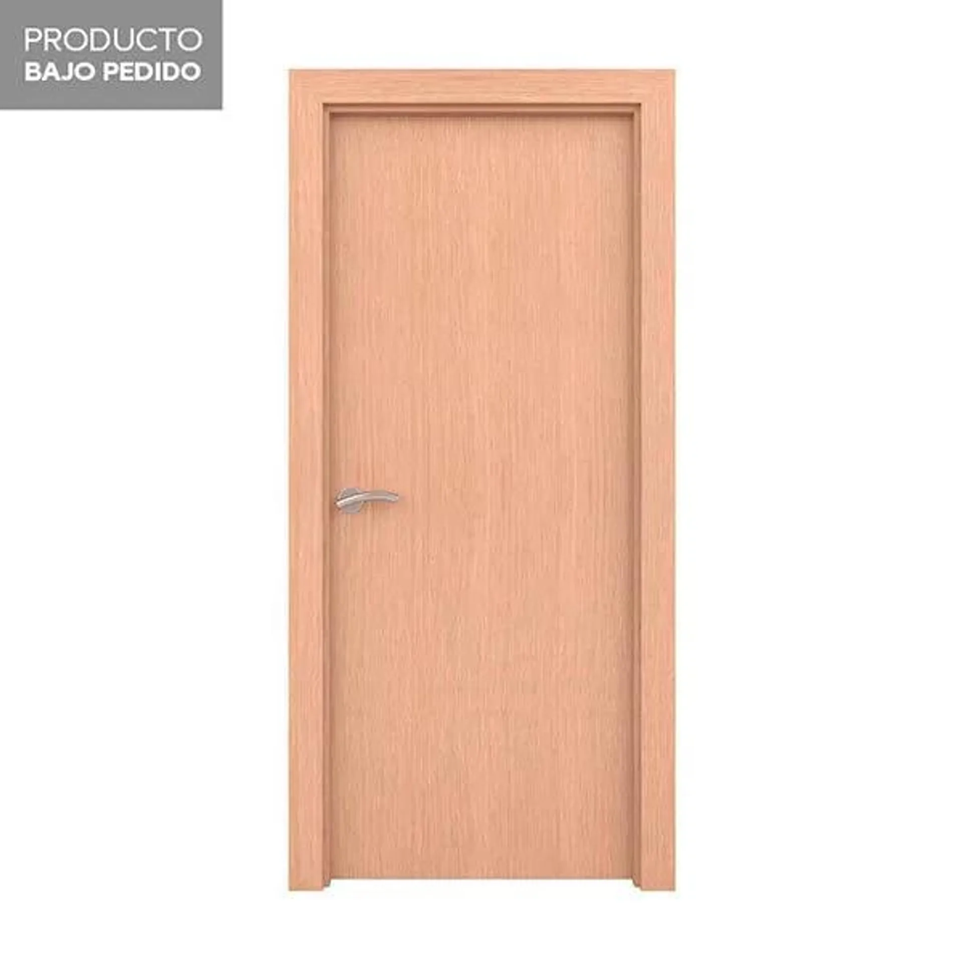 Puerta badajoz melamina roble trigo derecha 203 x 72,5 cm