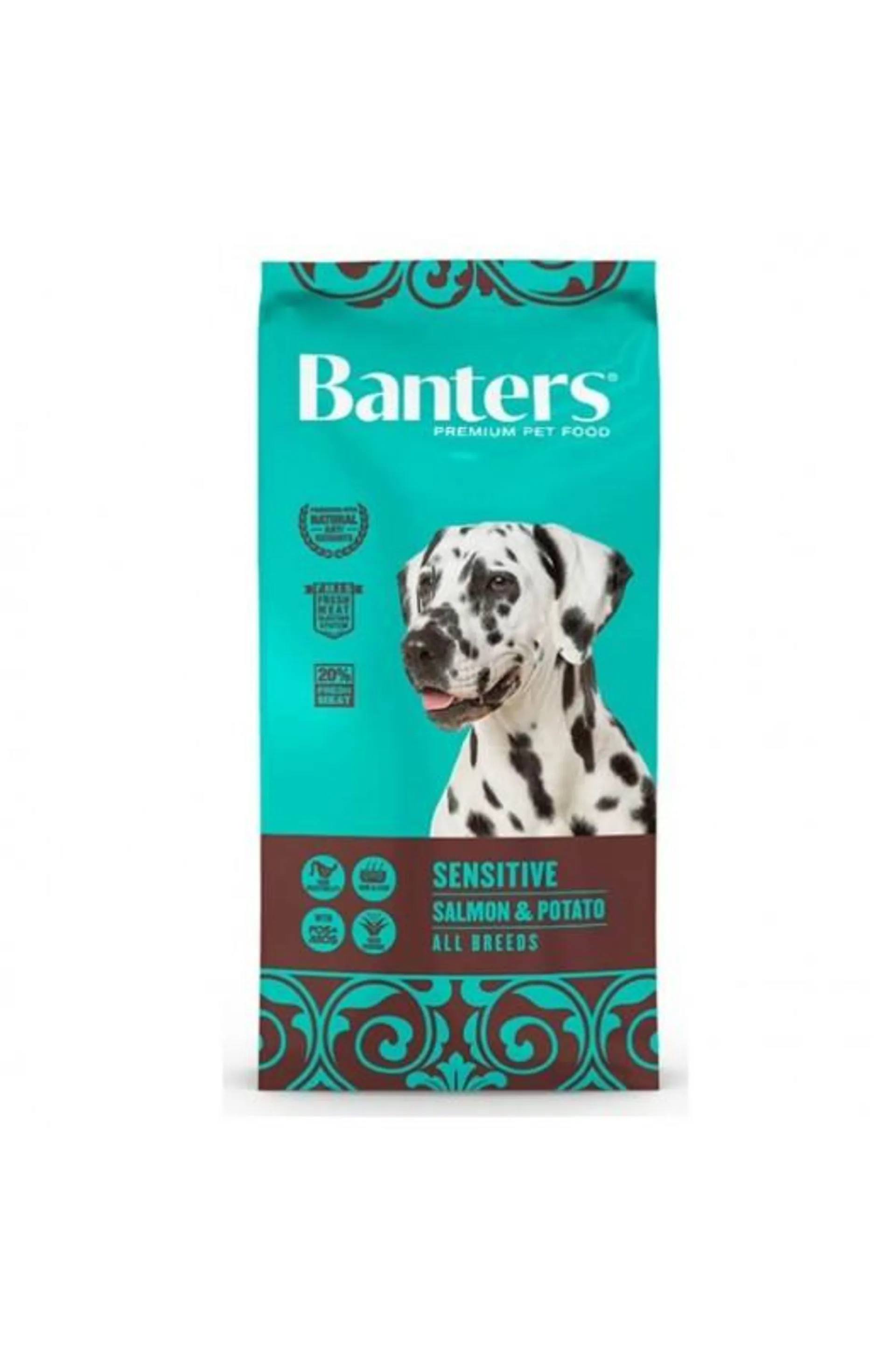 [PD-BAM9003] BANTERS DOG ADULT SENSITIVE SALMON 3KG