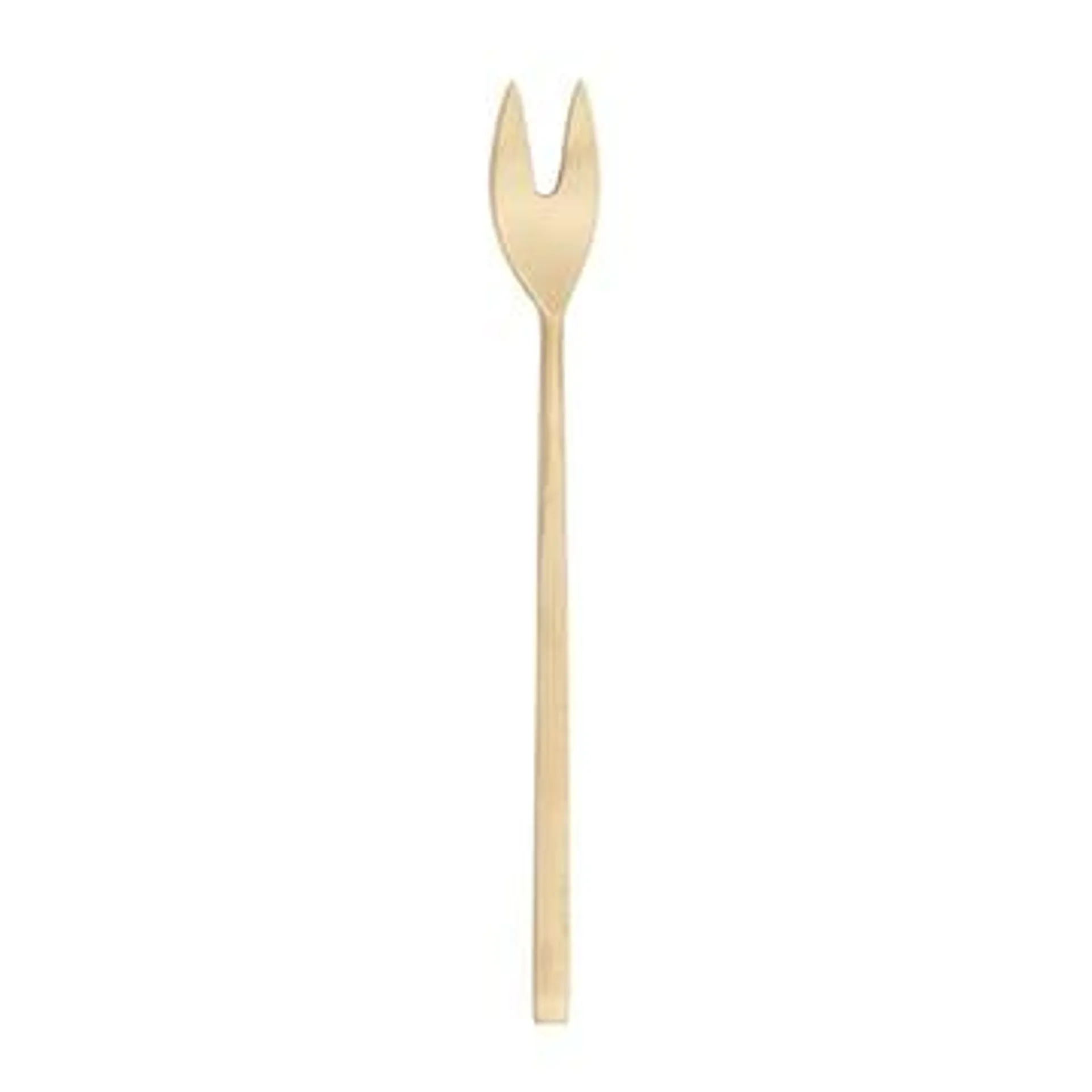 UNC serving fork 16 cm brass