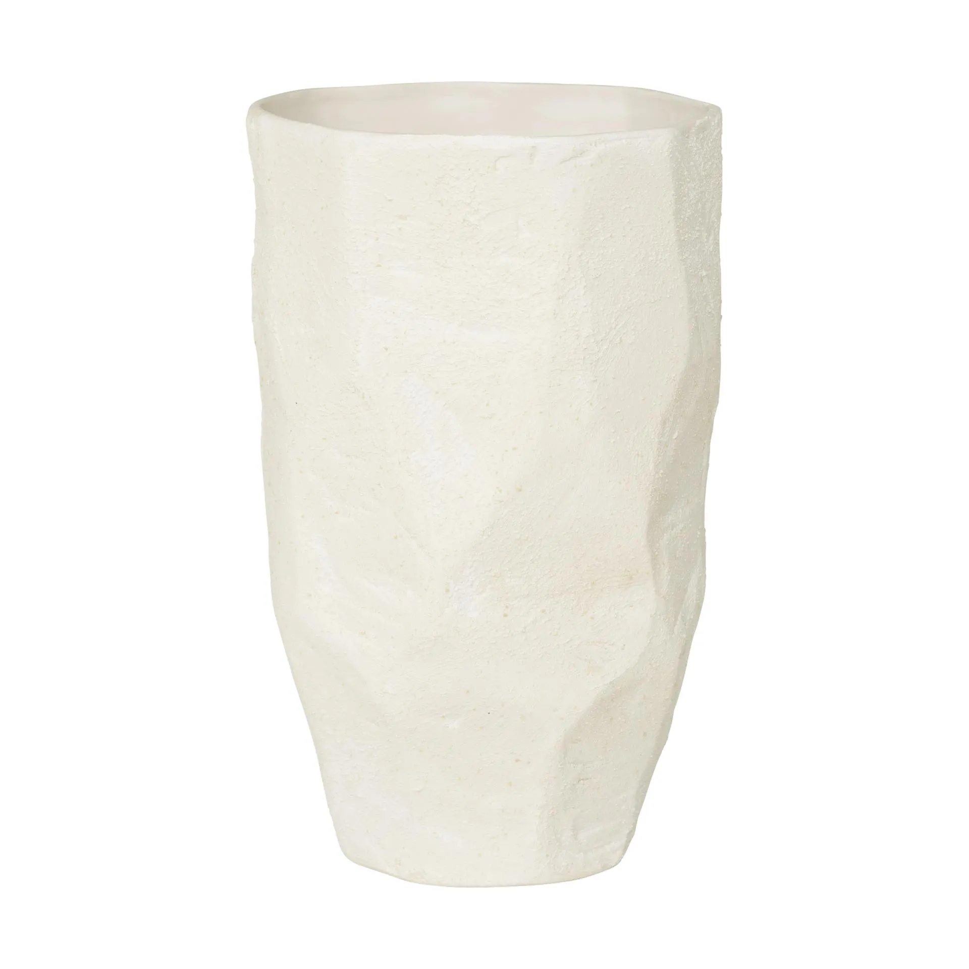 Serra vase 27 cm White