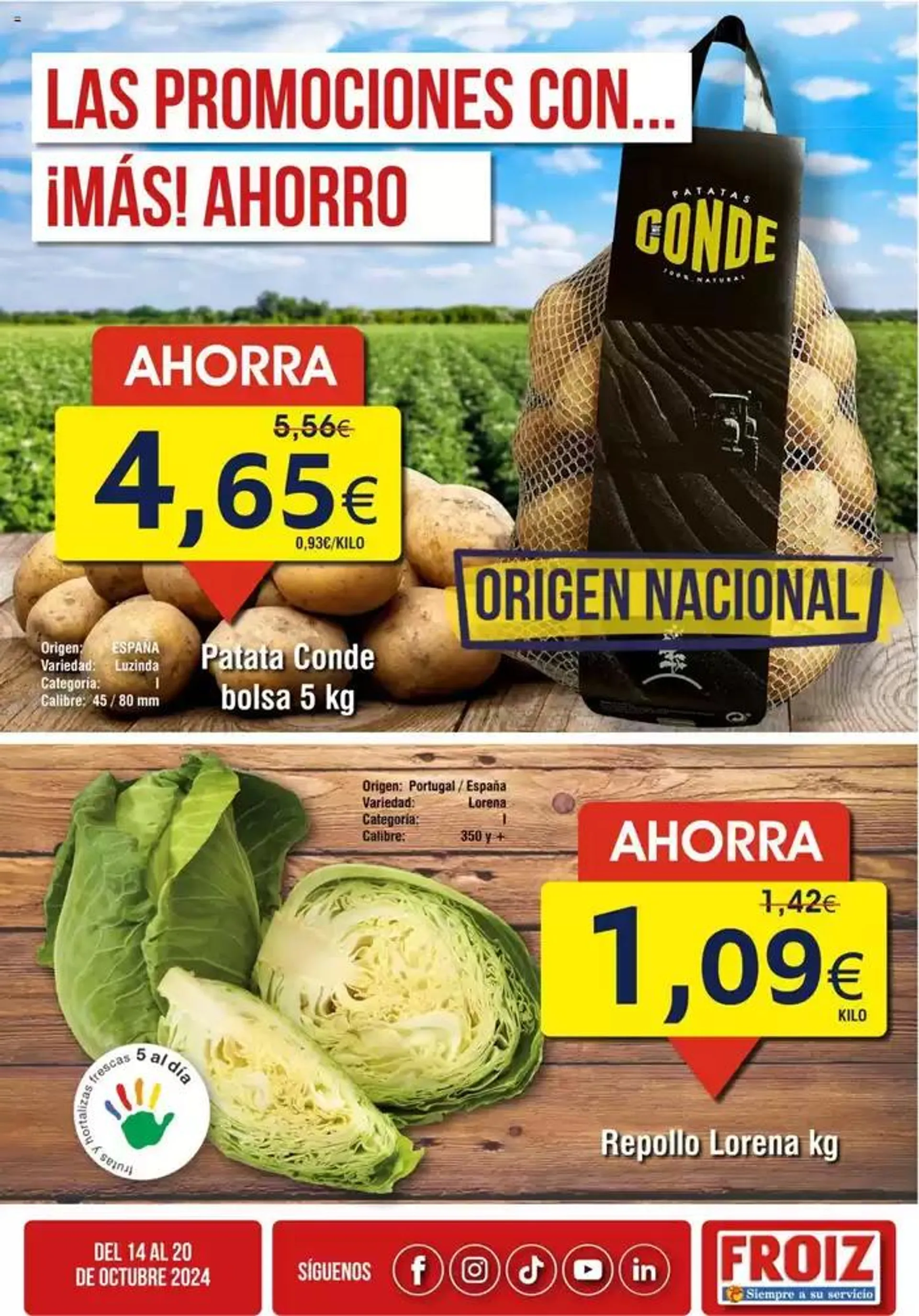 Las promociones con... ¡Más! Ahorro - 1