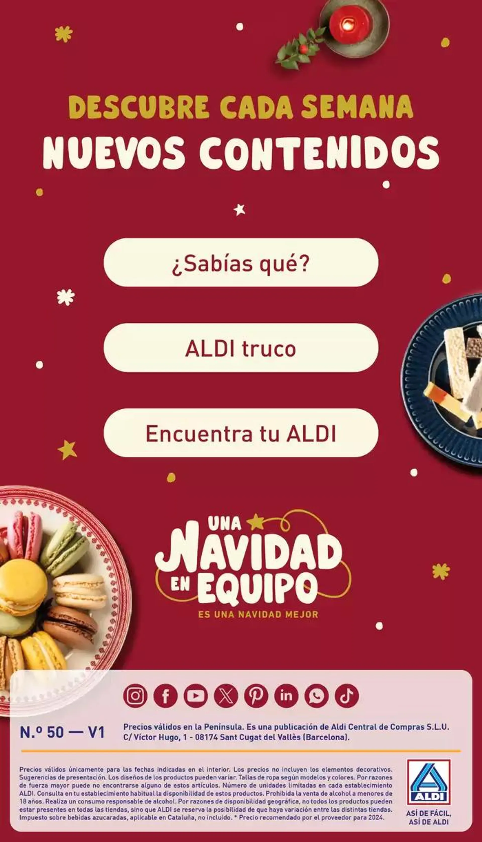 Catálogo de  ¡Así de fácil, así de Aldi! 11 de diciembre al 17 de diciembre 2024 - Página 40