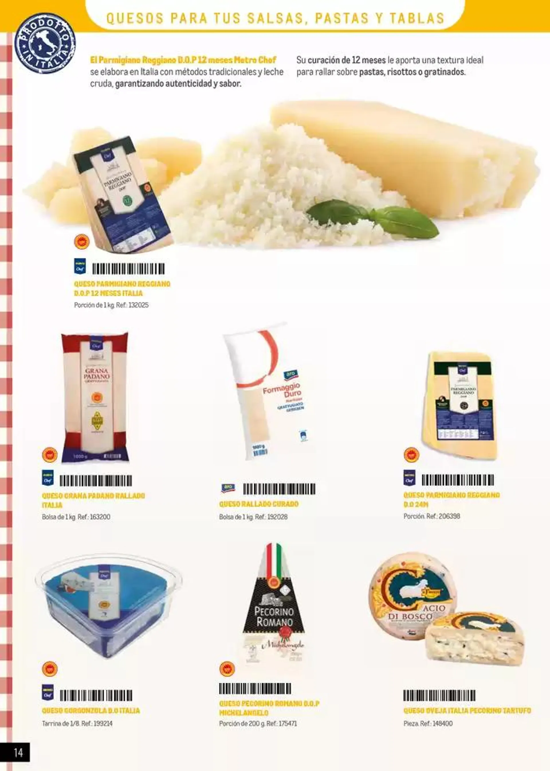 Catálogo de Restaurantes Italianos 2 de mayo al 31 de diciembre 2025 - Página 14