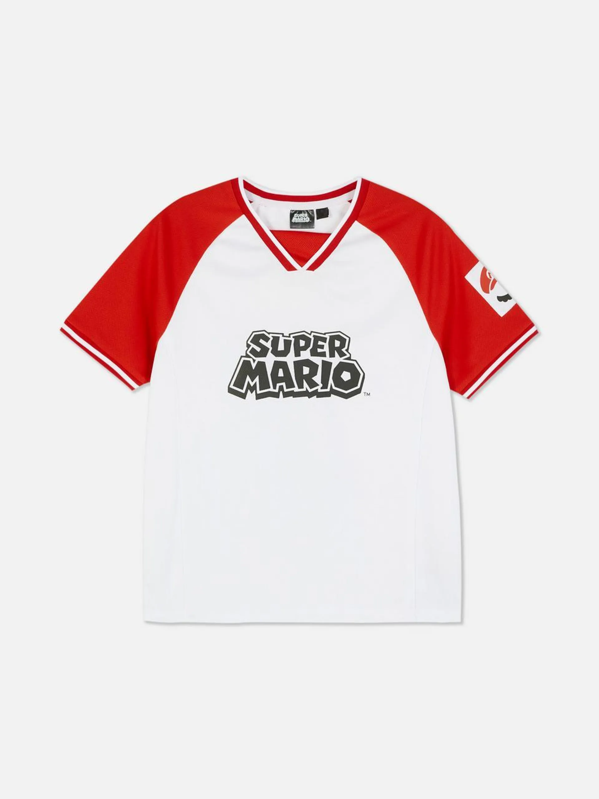 Camiseta de manga raglán de Super Mario