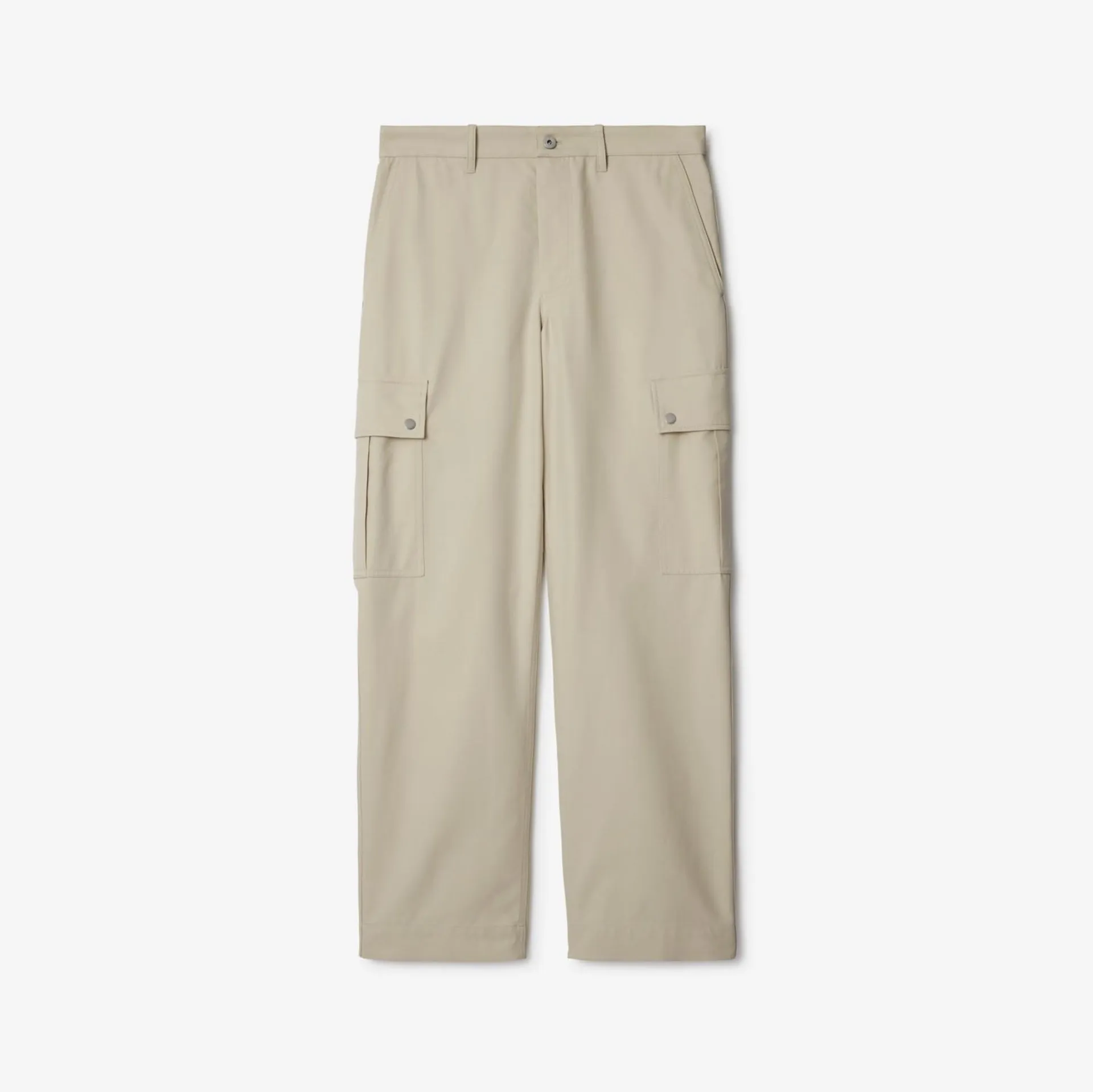 Pantalones cargo en mezcla de algodón