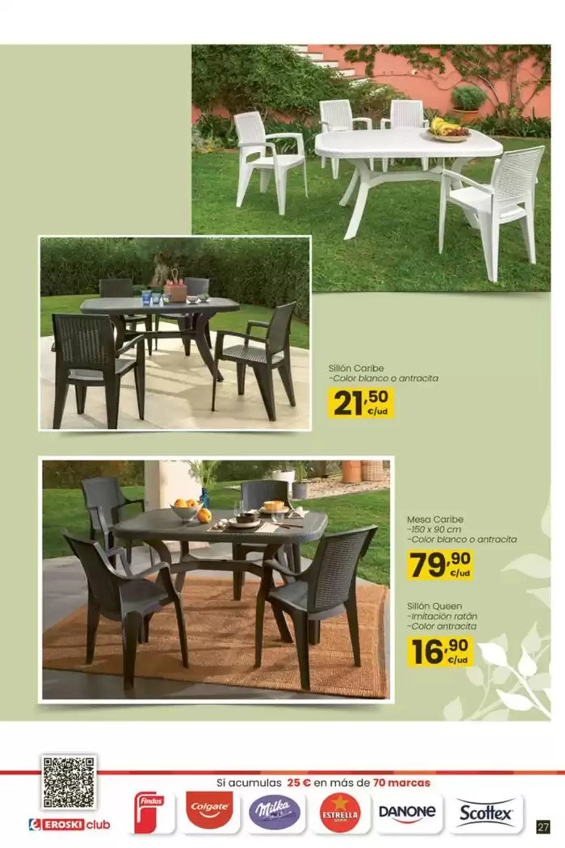 Catálogo de Terraza y jardín  3 de abril al 30 de abril 2025 - Página 27