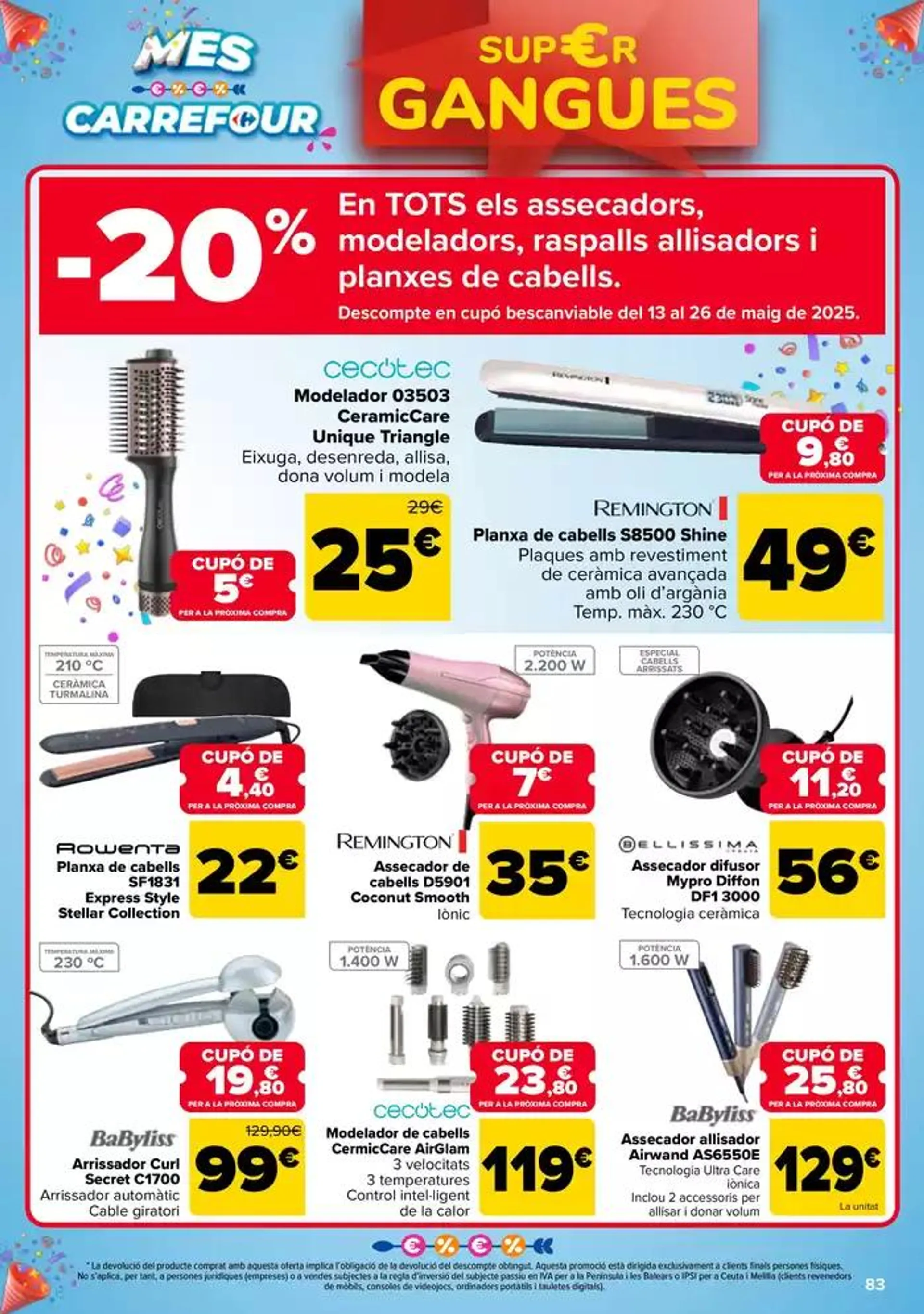 Catálogo de 3x2 + CHOLLOS 22 de abril al 12 de mayo 2025 - Página 83