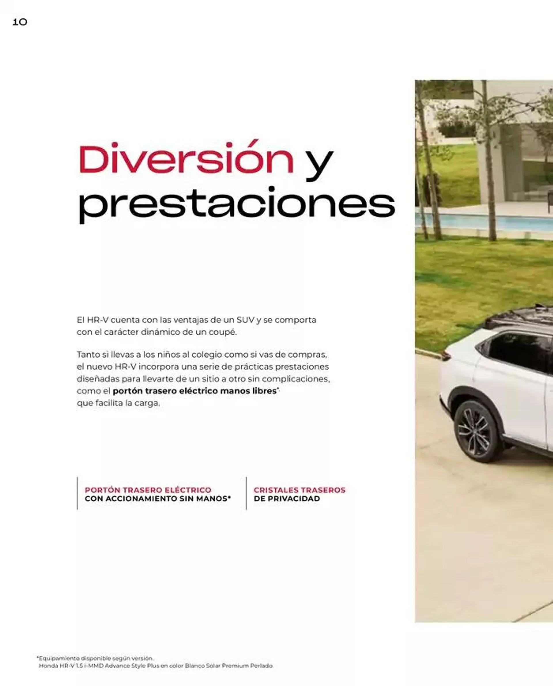 Catálogo de Catálogo HR-V e:HEV 6 de marzo al 30 de junio 2025 - Página 10