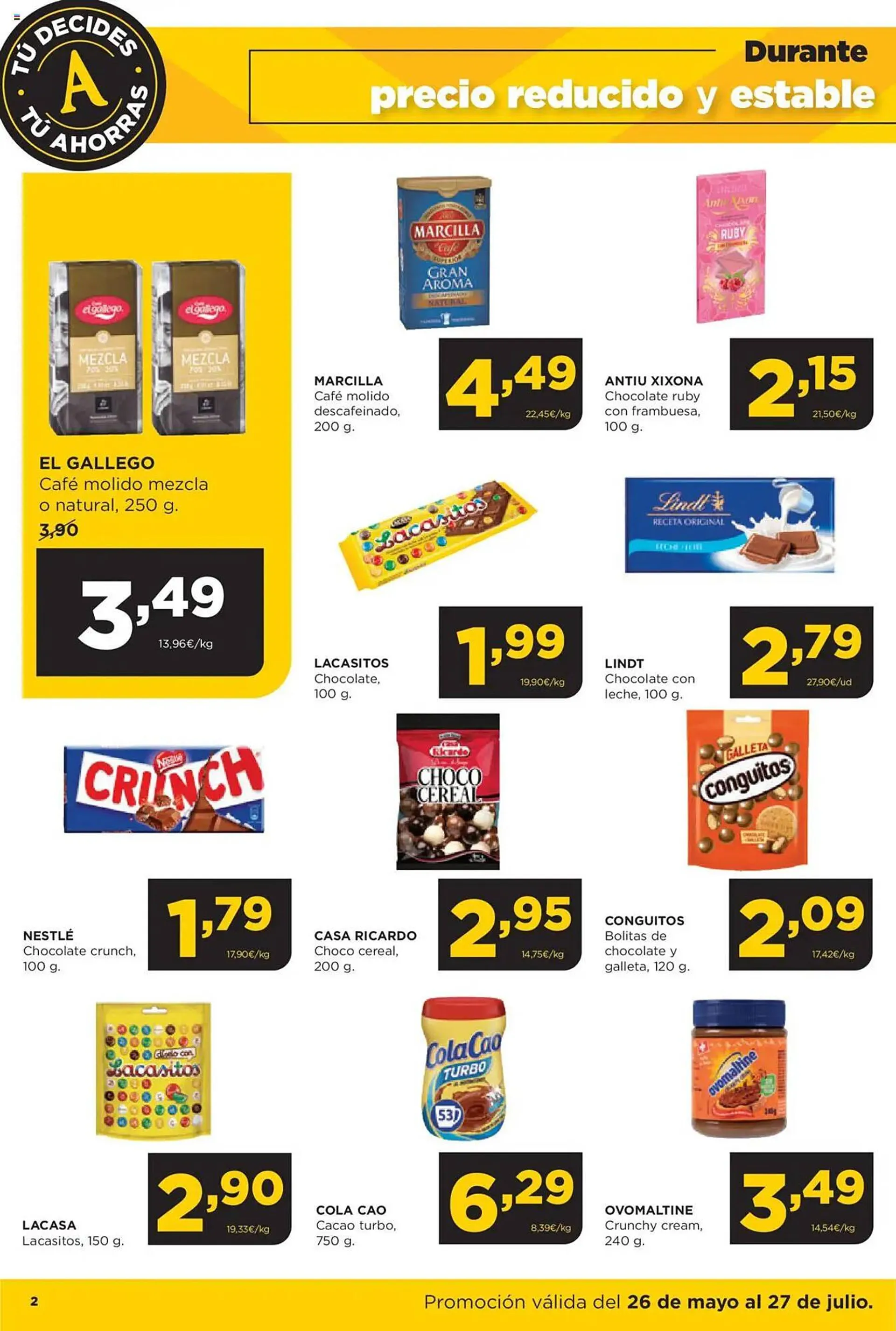 Catálogo de Folleto Alimerka 26 de mayo al 27 de julio 2025 - Página 2