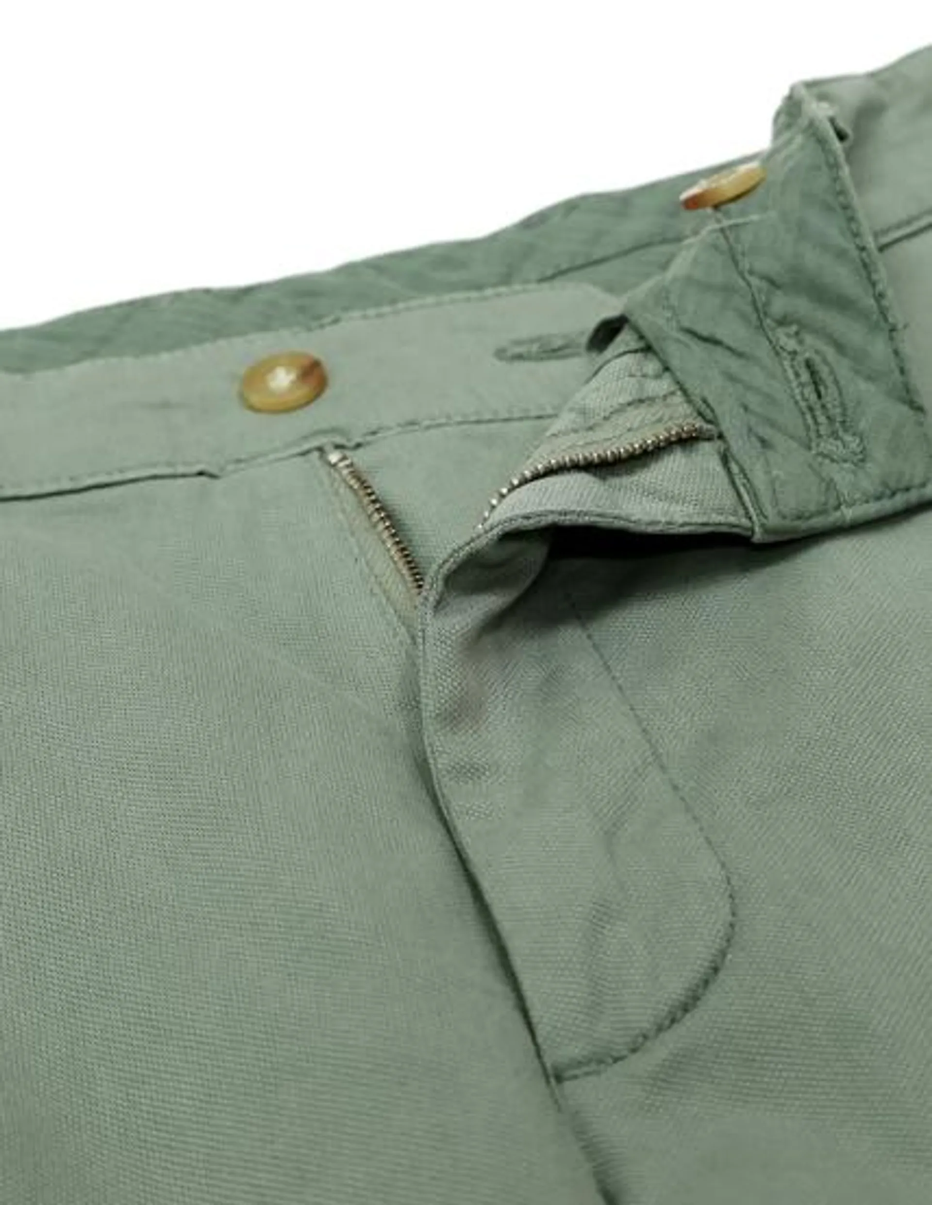 Pantalón canvas tencel Verde