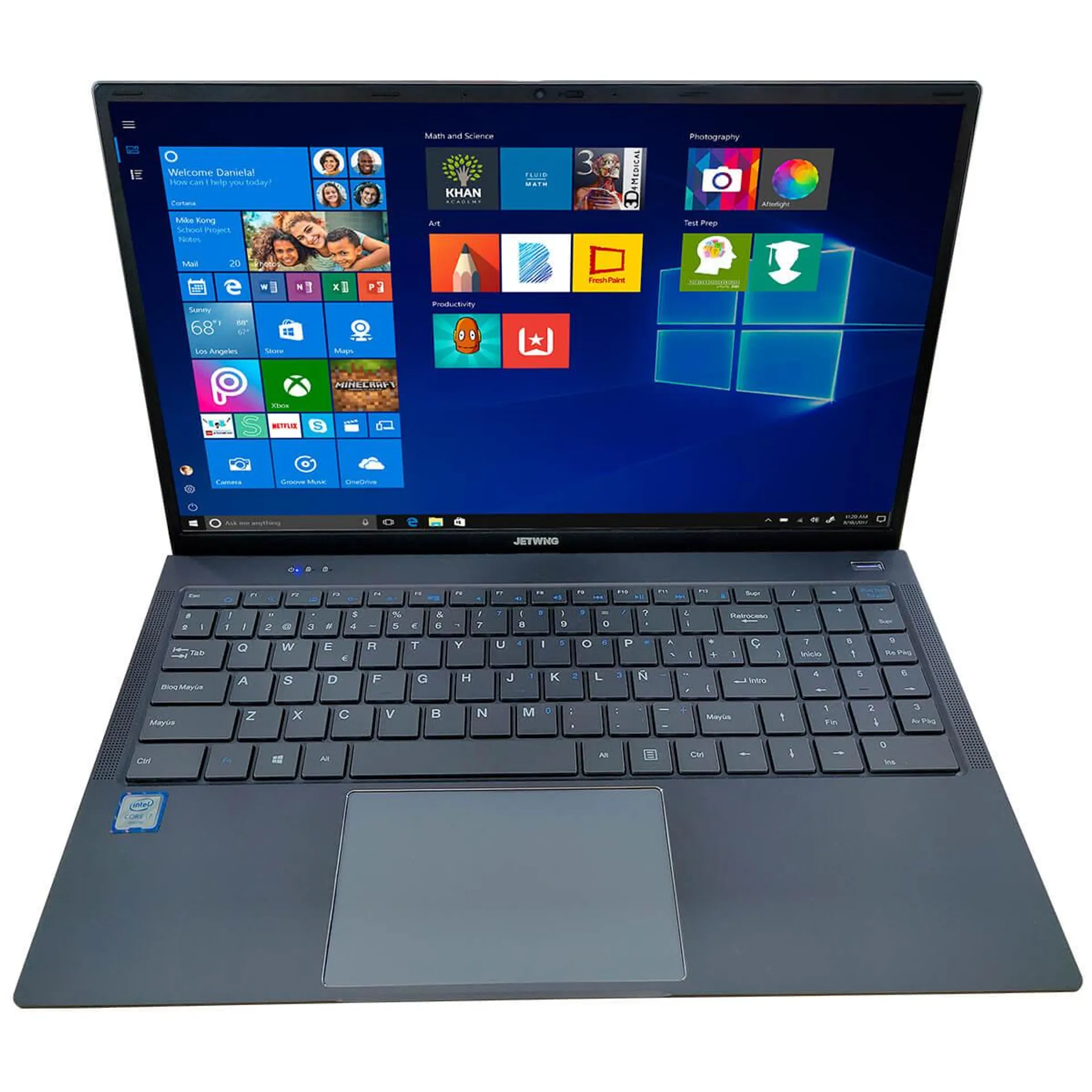 PORTÁTIL JETWING N1507P7 DE 39,6CM (15,6'') i7 - 8GB - 256GB SSD