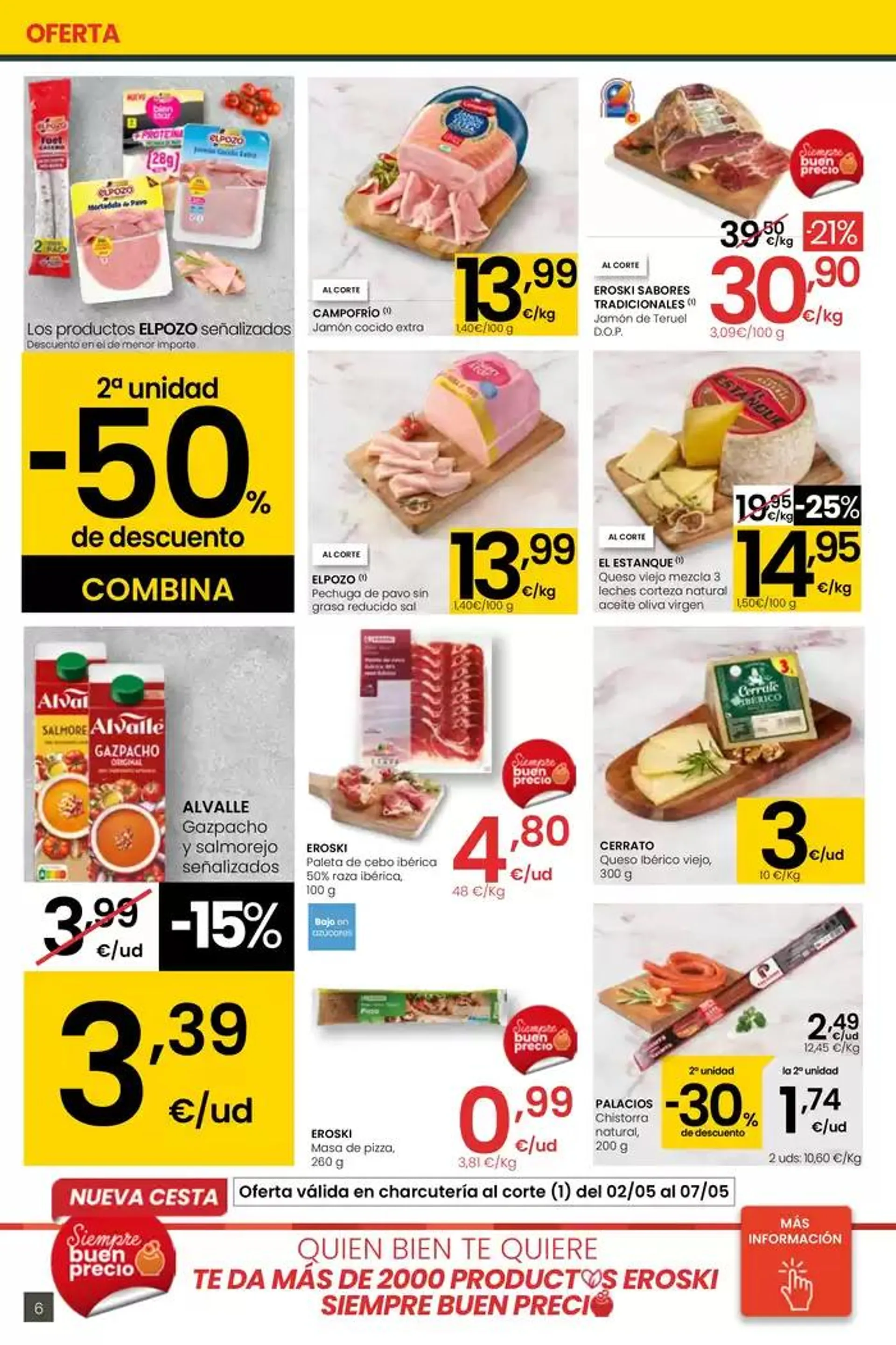 Catálogo de SUMA AHORRO EROSKI CITY 2 de mayo al 13 de mayo 2025 - Página 6