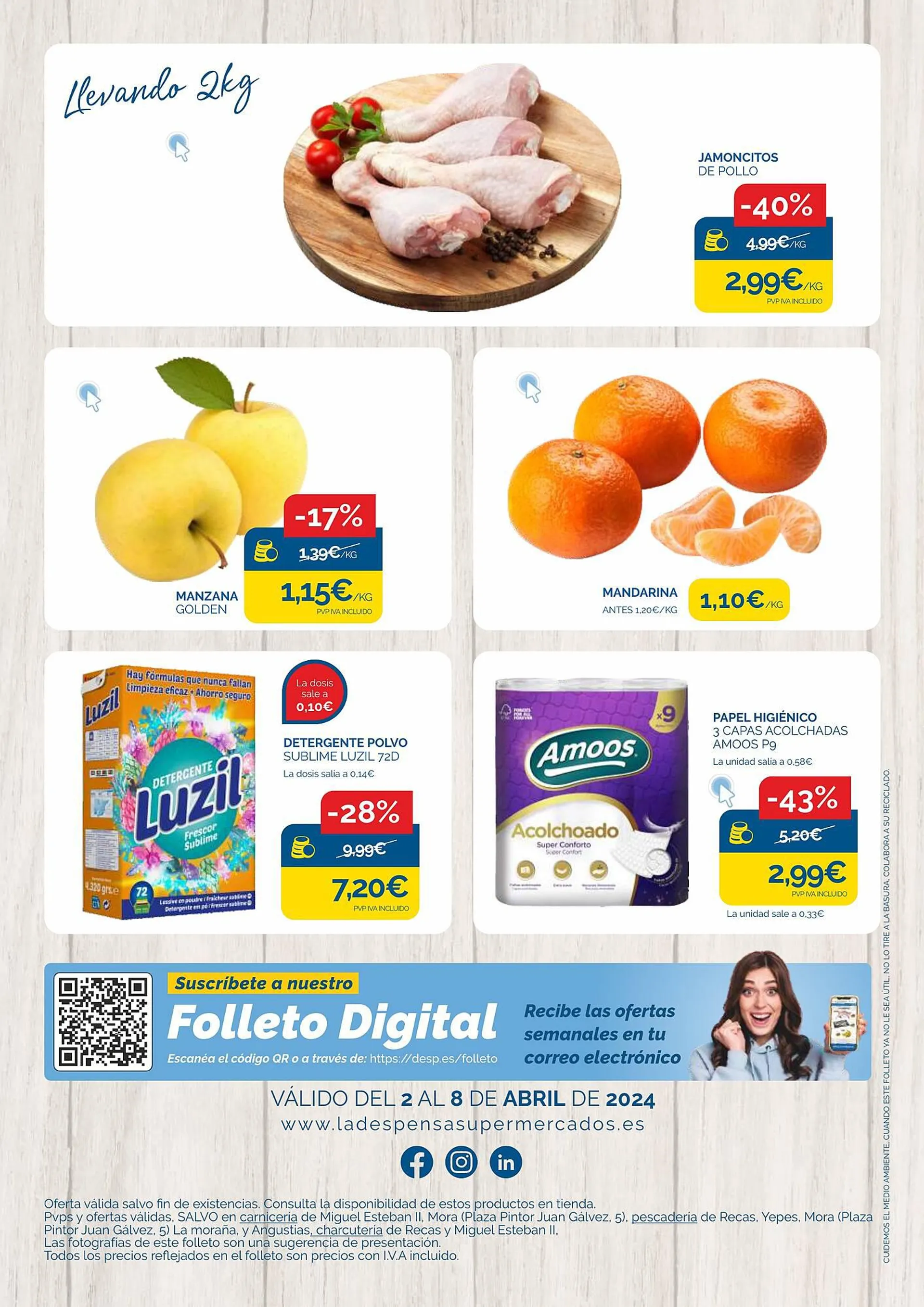 Catálogo de Folleto Supermercados La Despensa 2 de abril al 8 de abril 2024 - Página 4