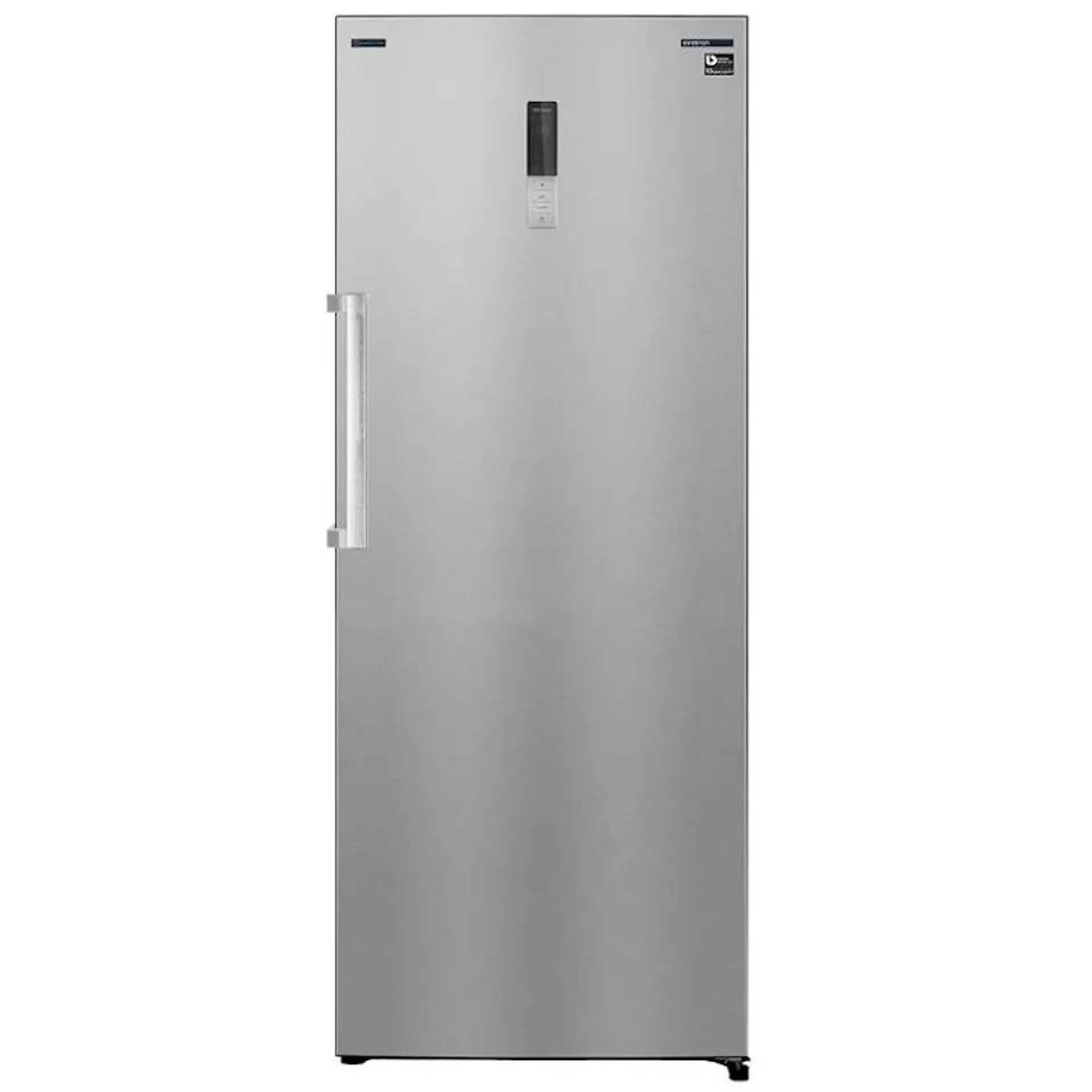 INFINITON Frigorifico 1 Puerta CL-73H, 380 L, 185 cm, Ancho 70 cm, Inverter, No Frost, E, Inox