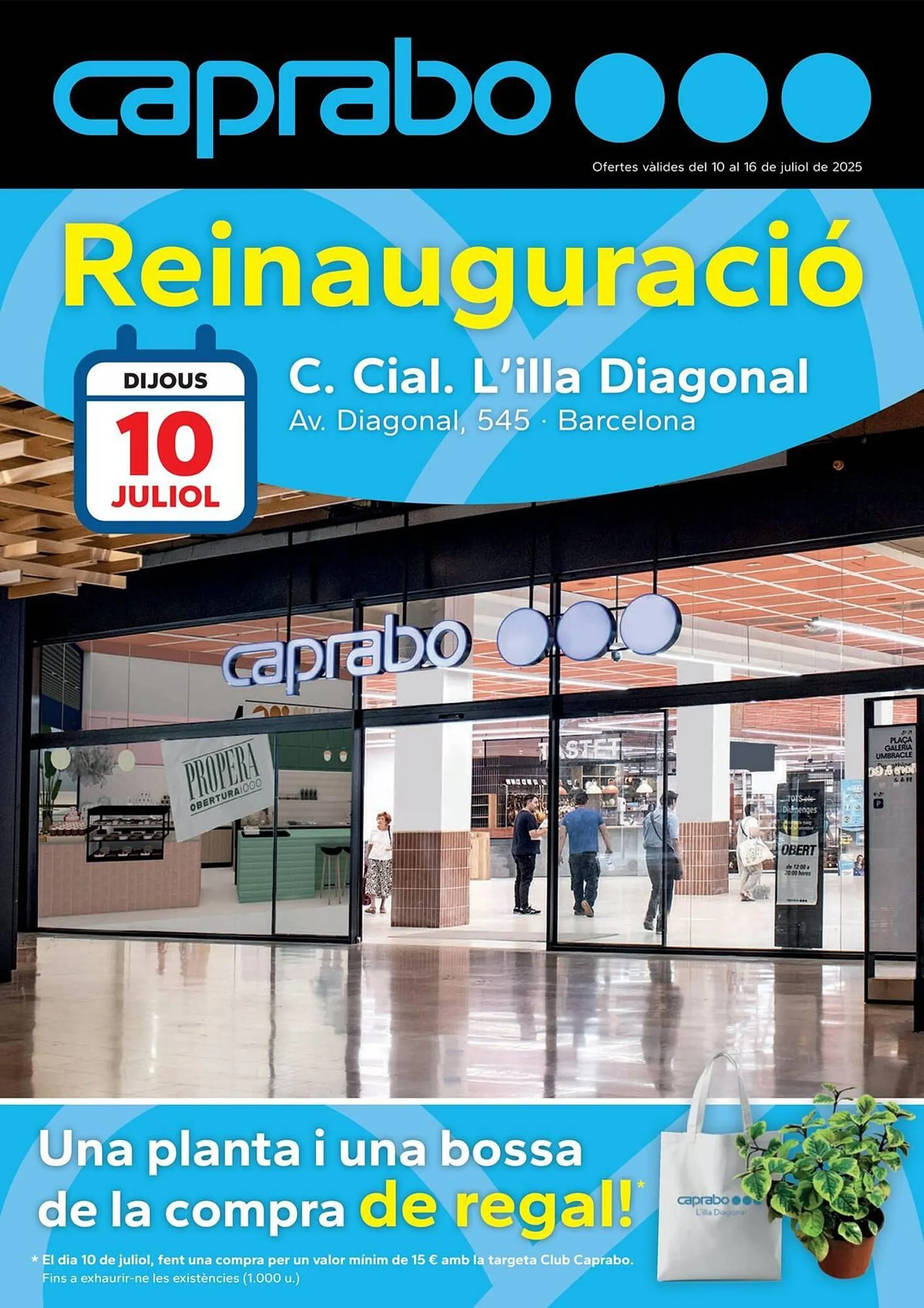 Catálogo de Folleto Caprabo 8 de julio al 16 de julio 2025 - Página 1