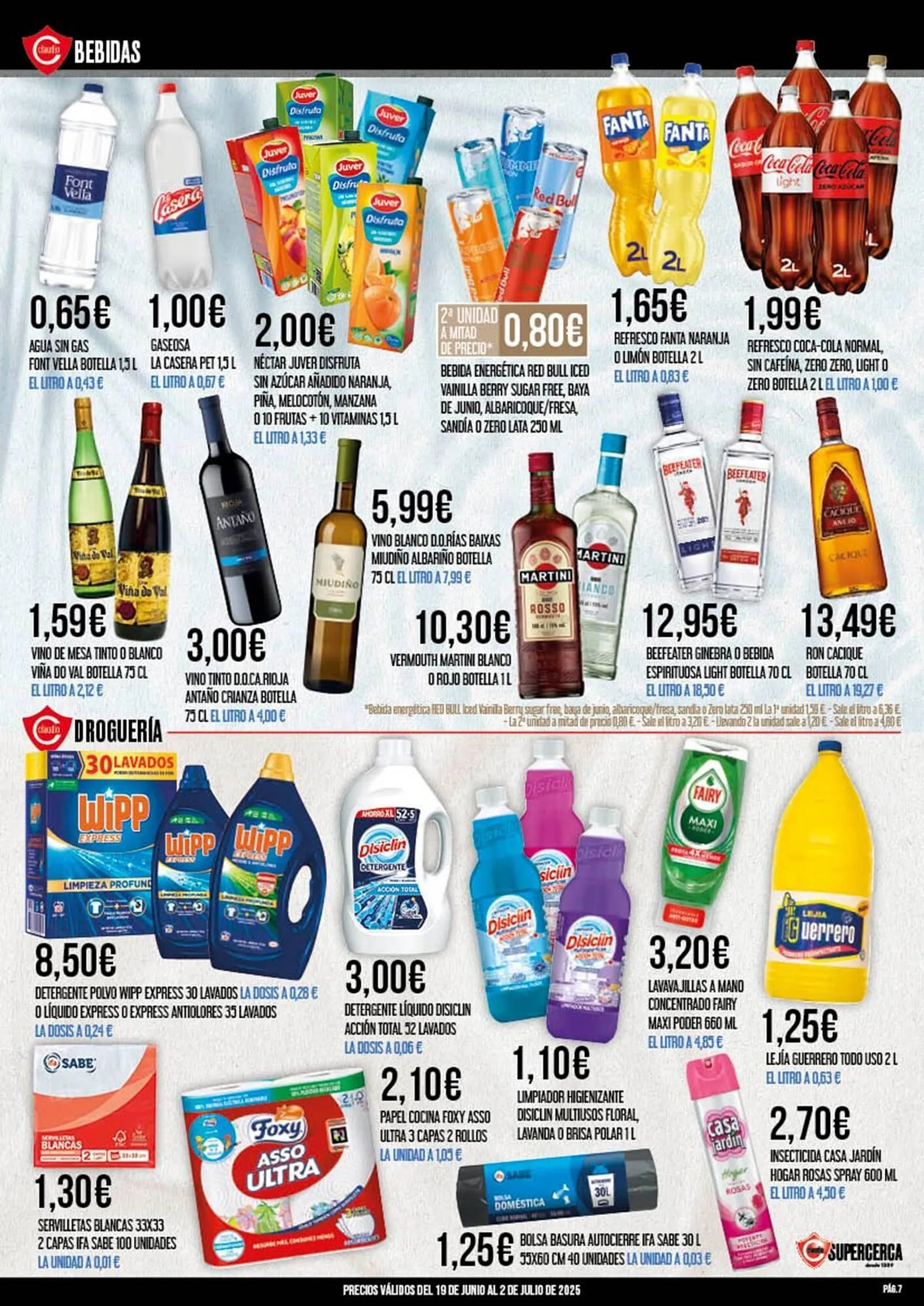 Catálogo de Folleto Claudio 19 de junio al 2 de julio 2025 - Página 7