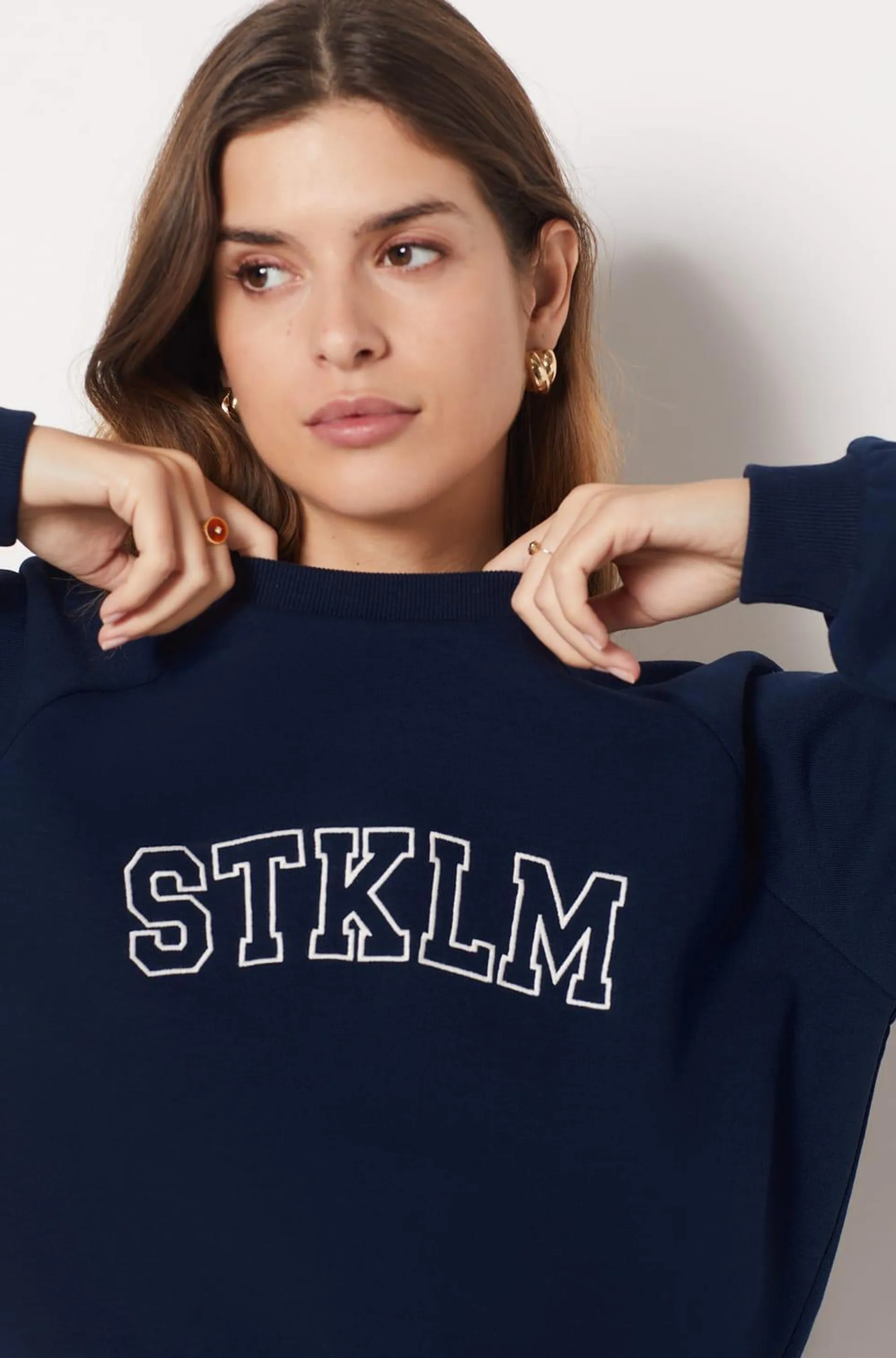 Sudadera "STKLM" de algodón