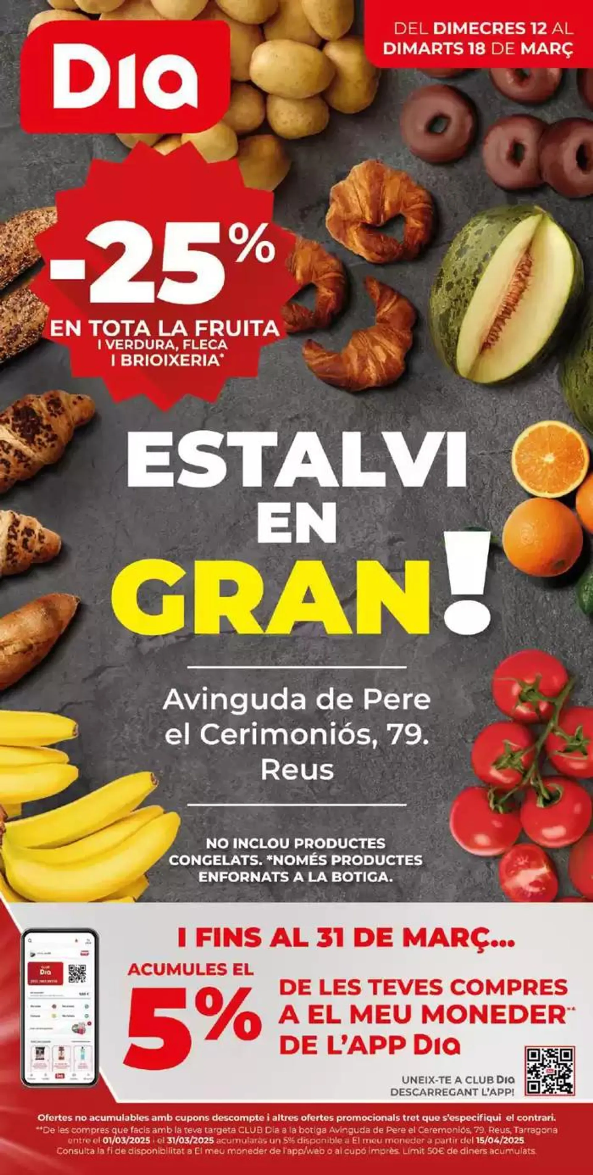 Catálogo de Estalvi en Gran del 12 al 18 de març 12 de marzo al 18 de marzo 2025 - Página 1