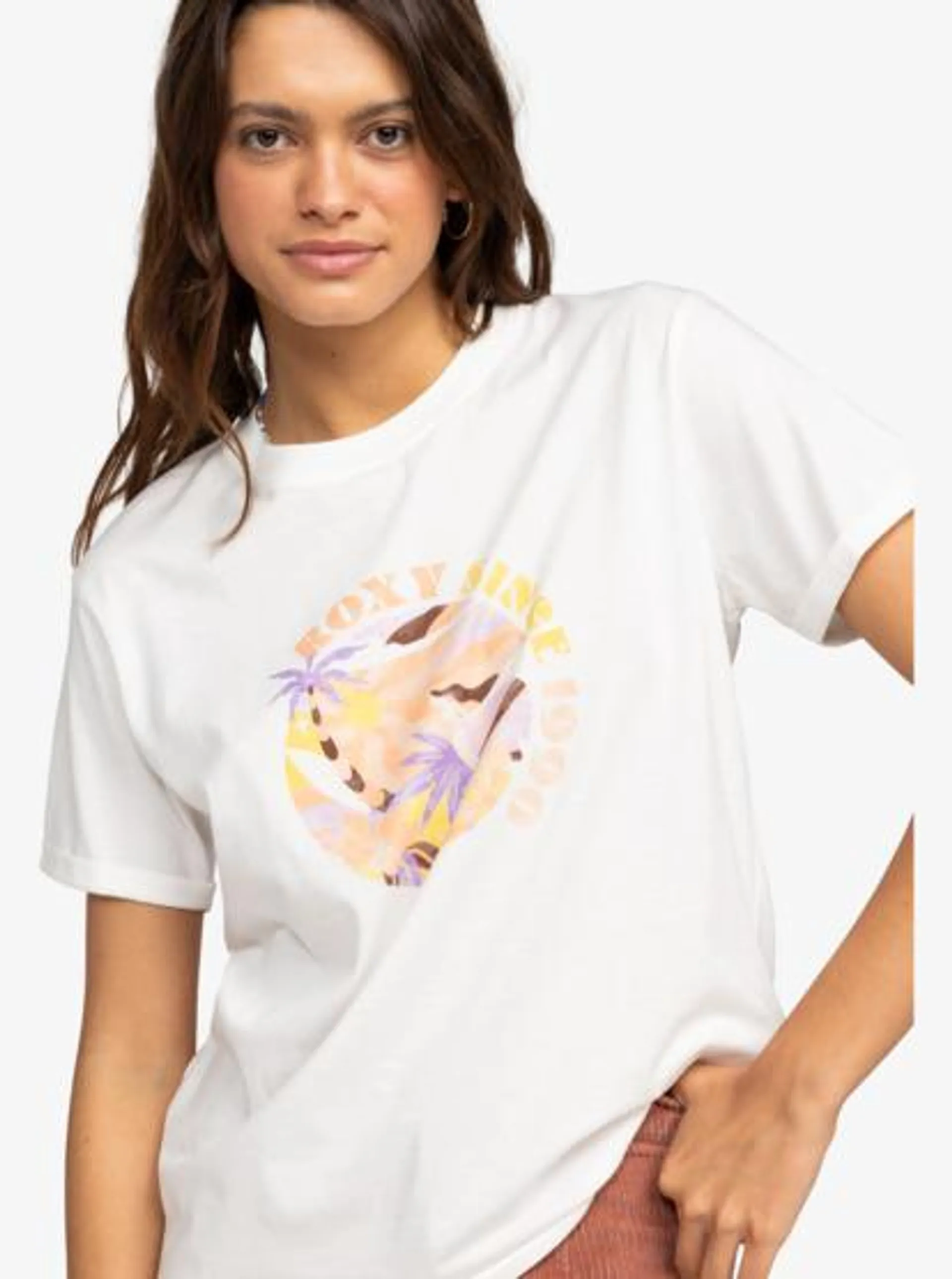 Summer Fun - Camiseta de corte relajado para Mujer