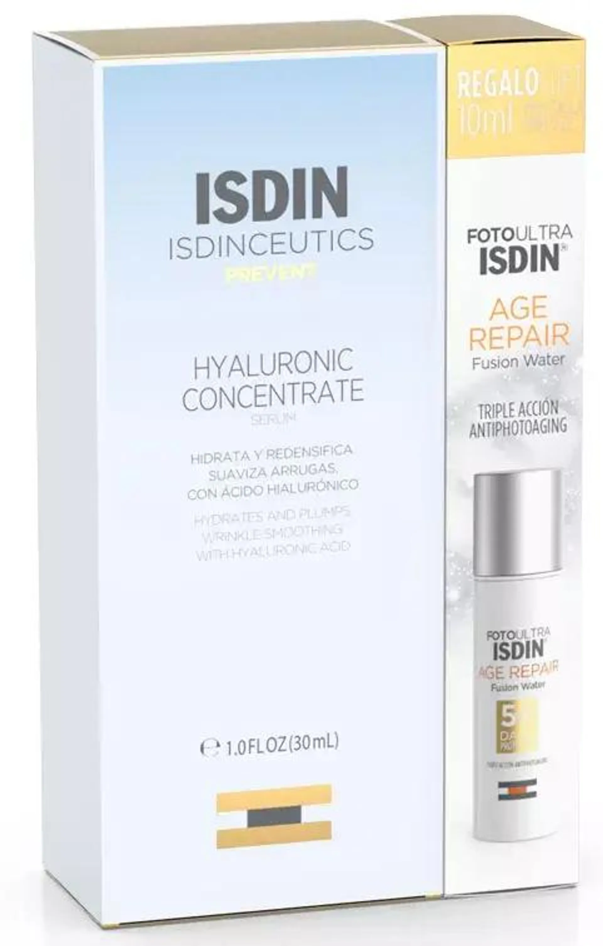 Isdinceutics Hyaluronic Concetrate 30 ml + Age Repair 10 ml