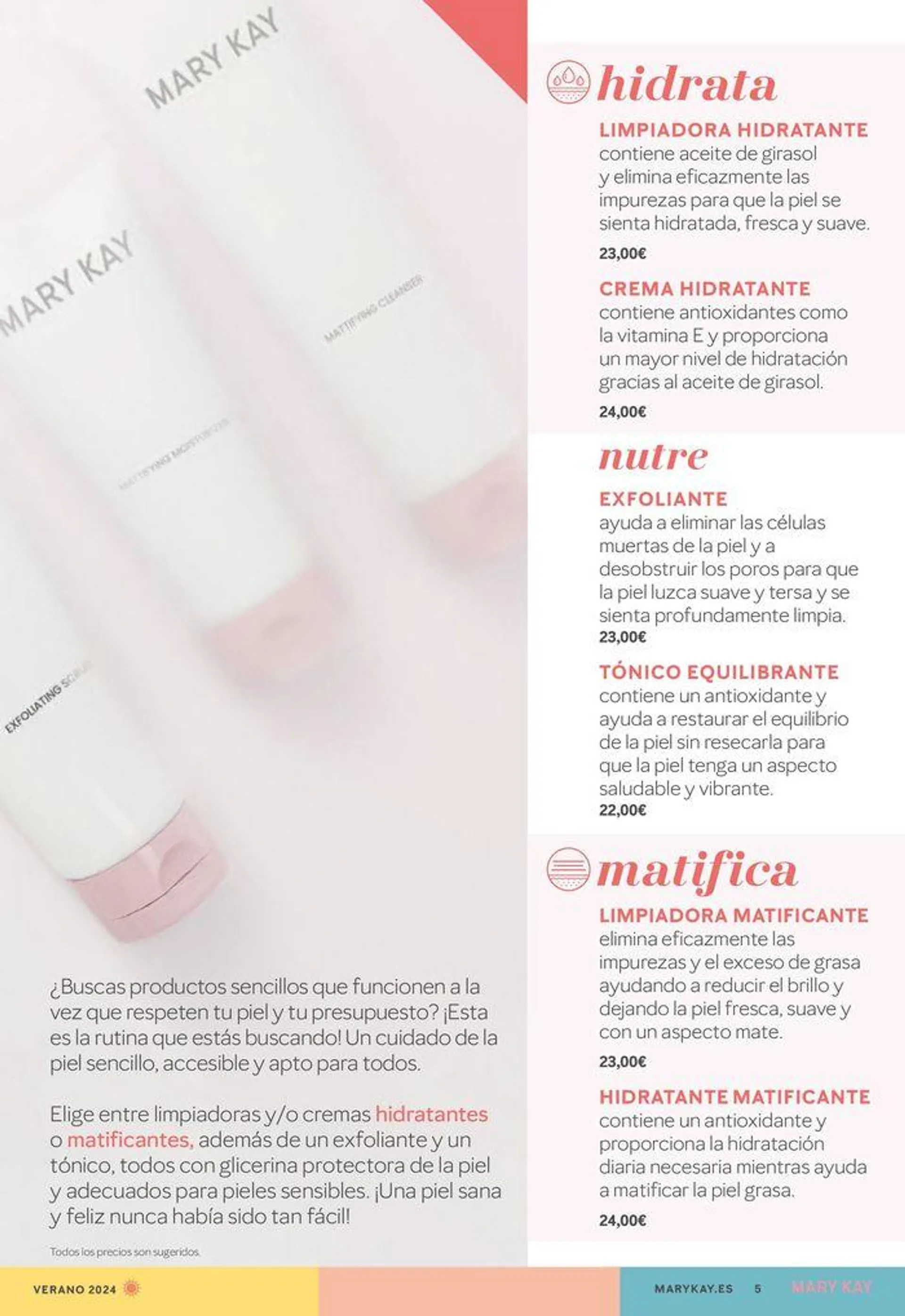 Folleto "Belleza Mary Kay" - Verano 2024 - 5